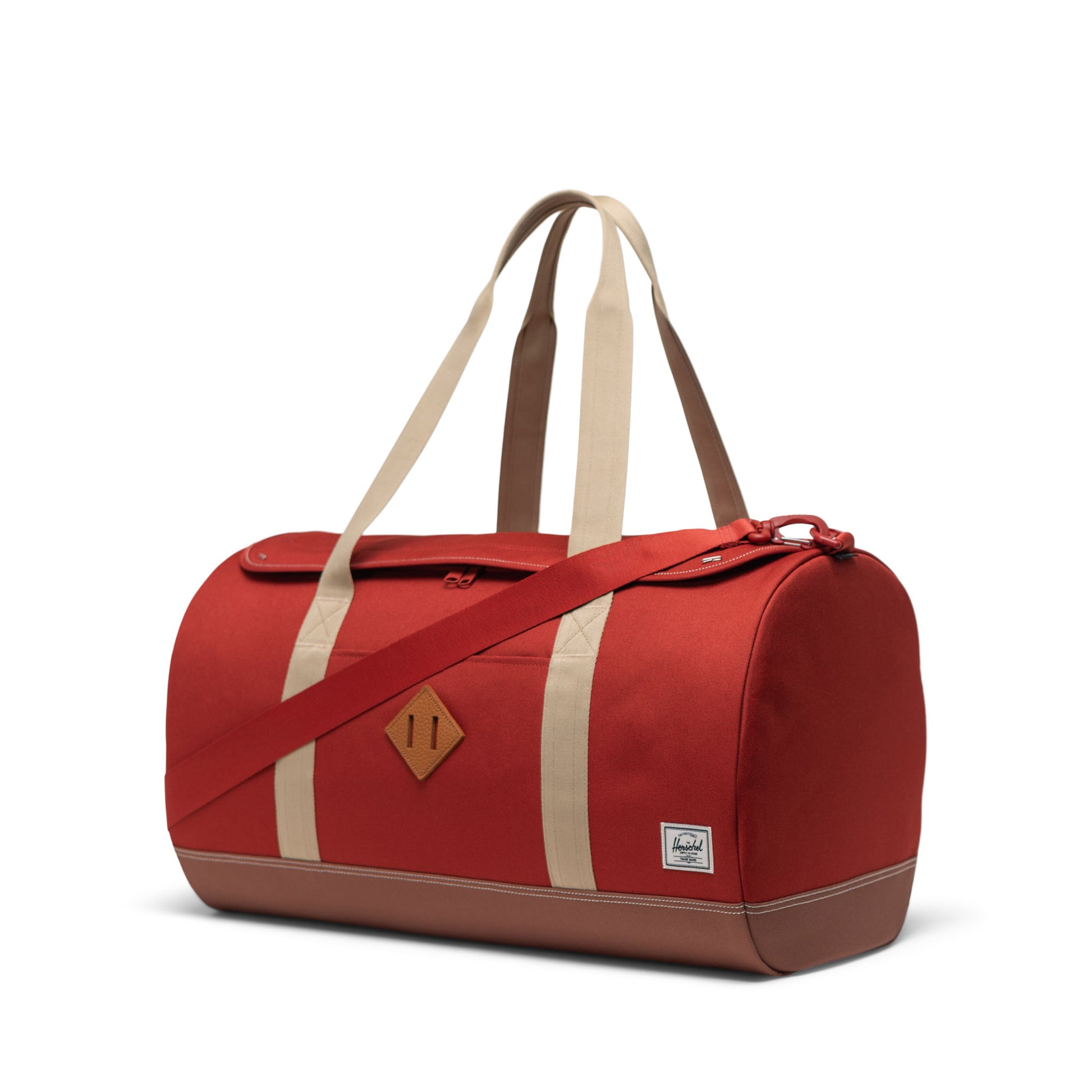 Kızıl Toprak Herschel Heritage Duffle Su İtici Kumaş Seyahat ve Spor Çantası, 40 L