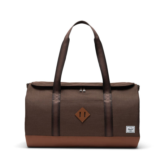 Dokulu Kahve - Taba Herschel Heritage Duffle Su İtici Kumaş Seyahat ve Spor Çantası, 40 L