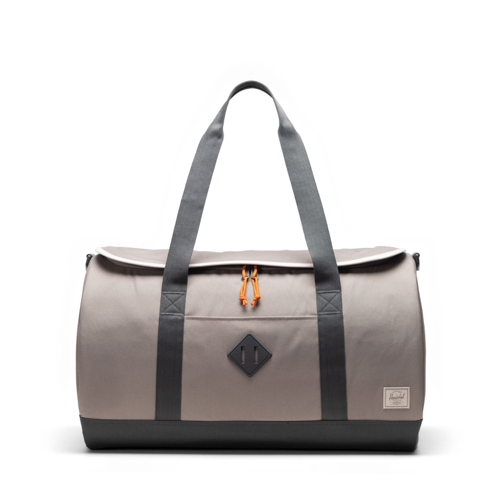 Gri Antrasit Herschel Heritage Duffle Su İtici Kumaş Seyahat ve Spor Çantası, 40 L