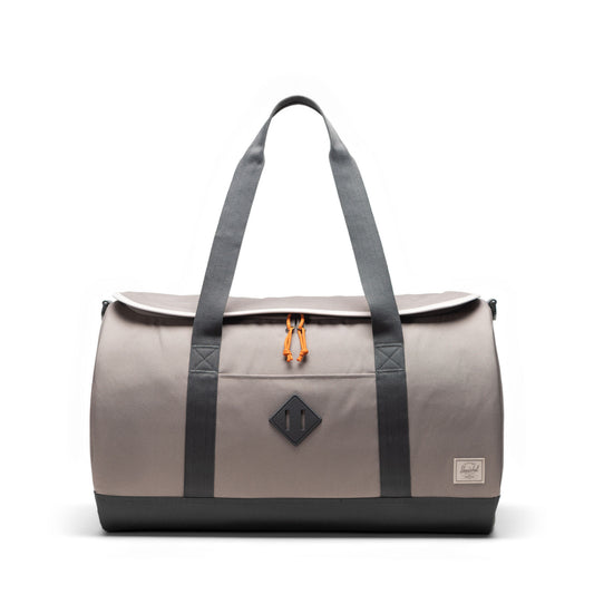 Gri Antrasit Herschel Heritage Duffle Su İtici Kumaş Seyahat ve Spor Çantası, 40 L