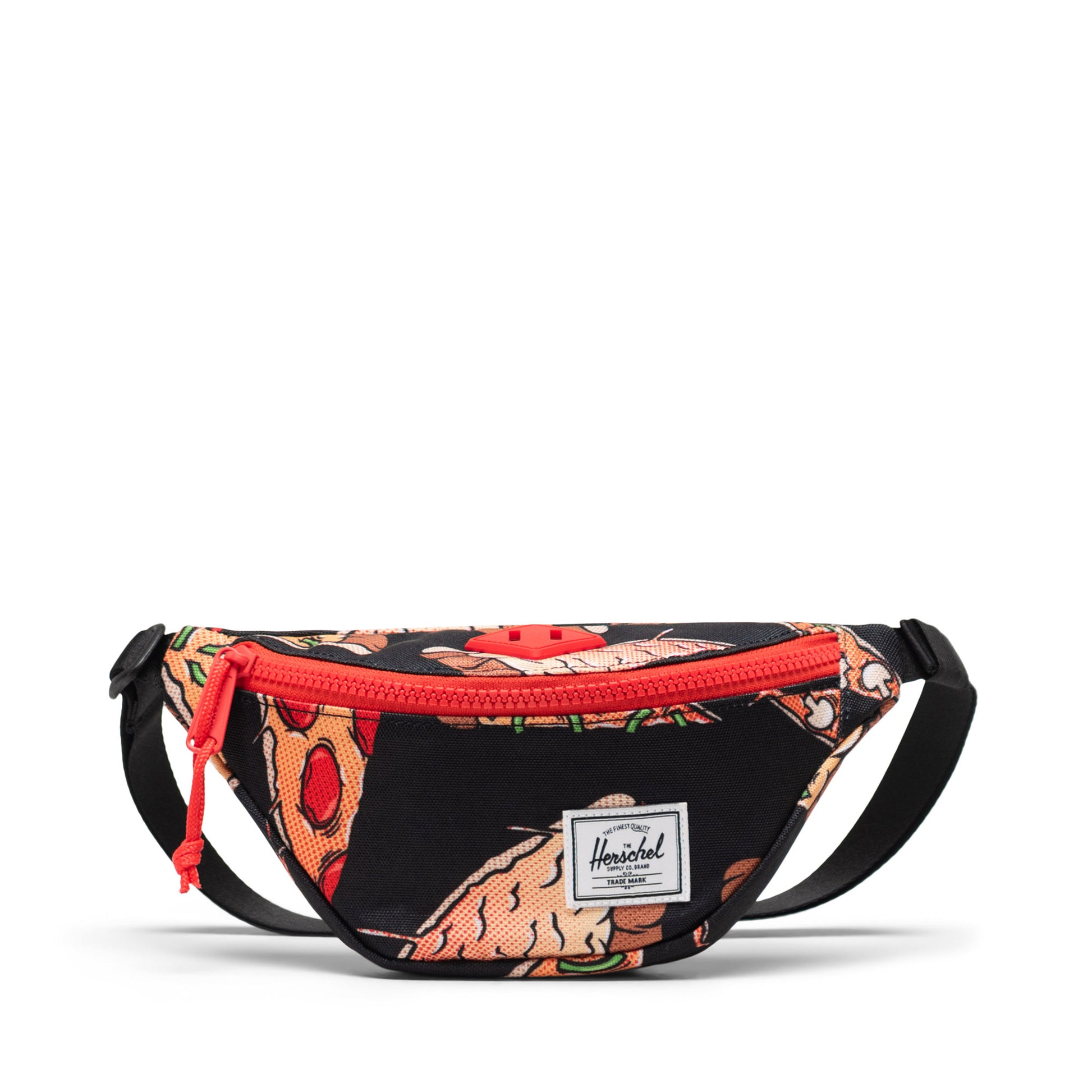 Pizza Desenli Herschel Heritage Çocuk Su İtici Kumaş Bel Çantası, 1 L