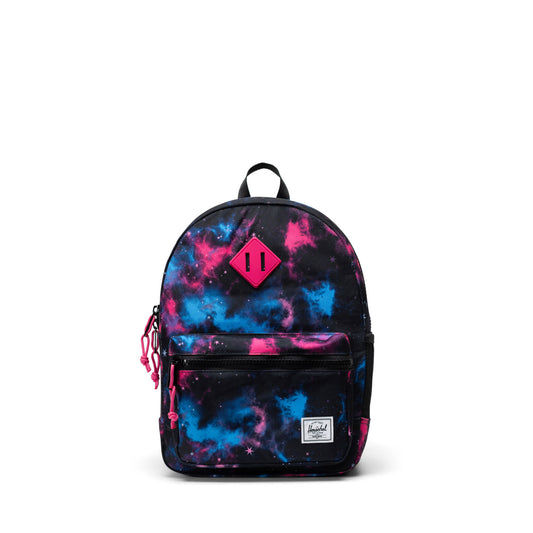 Galaksi Fuşya - Mor Herschel Heritage Çocuk Su İtici Kumaş Sırt Çantası, 15 L