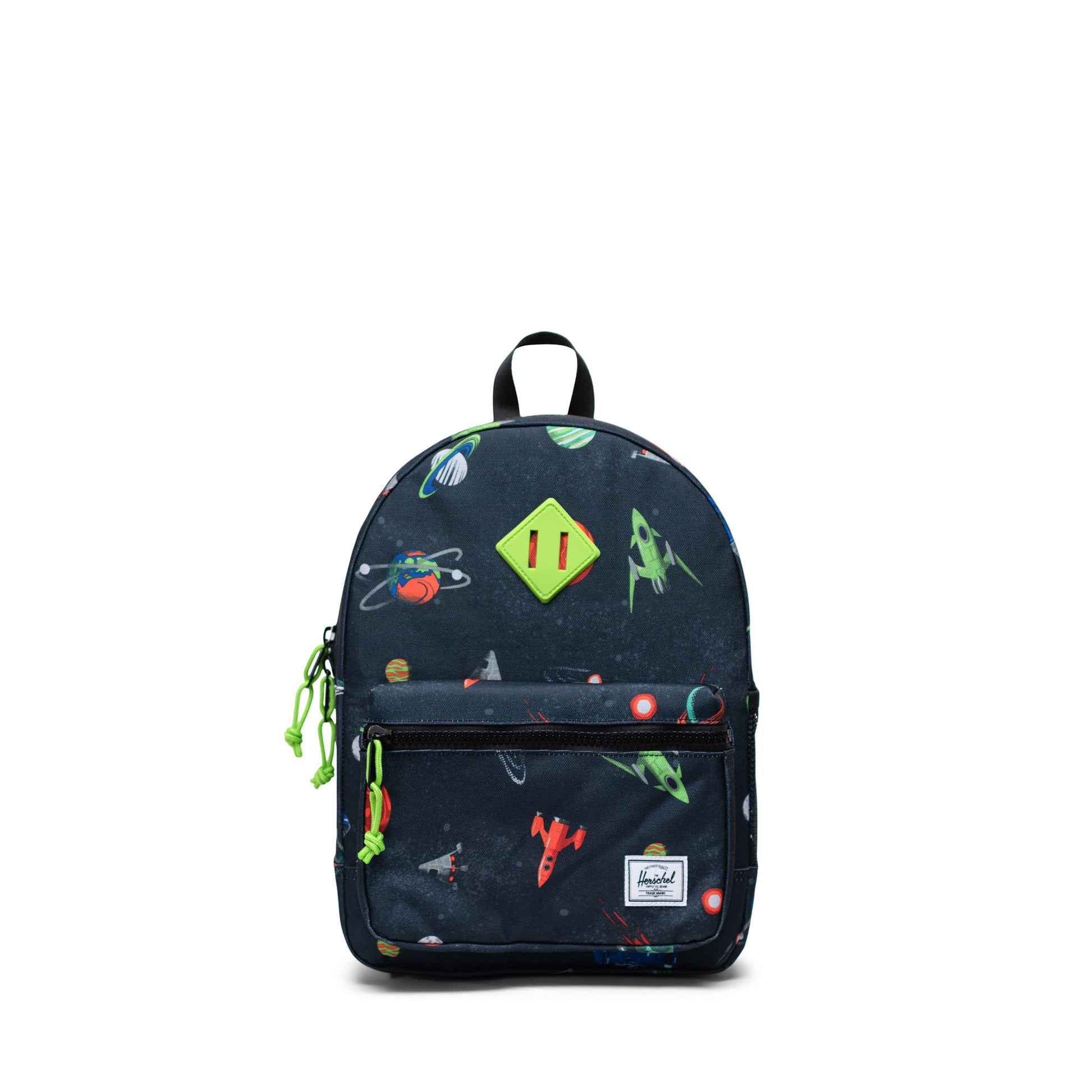 Lacivert Space Herschel Heritage Çocuk Su İtici Kumaş Sırt Çantası, 15 L