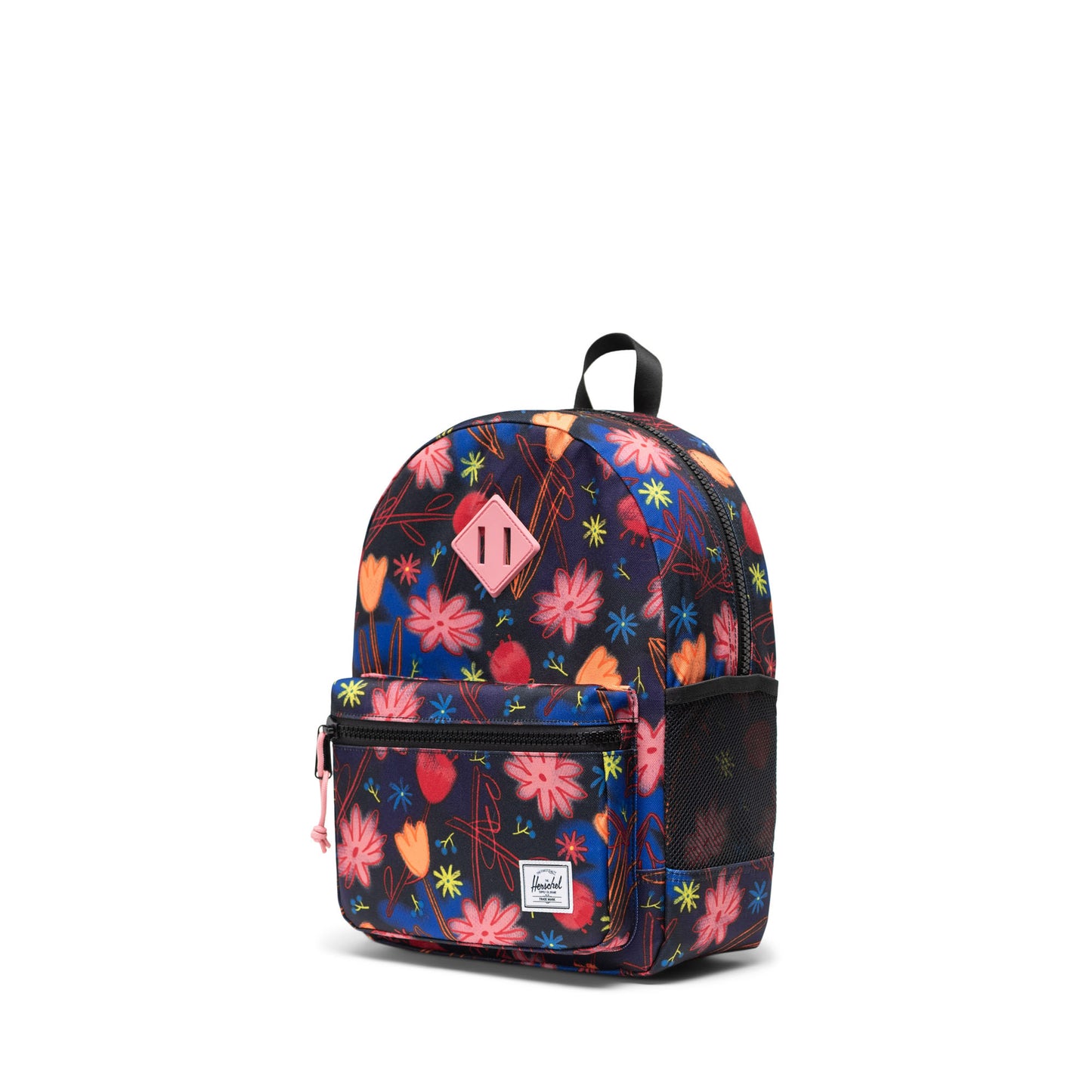 Çok Renkli Çiçekli Herschel Heritage Çocuk Su İtici Kumaş Sırt Çantası, 15 L