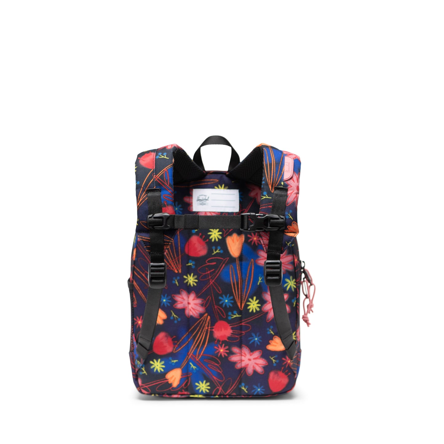 Çok Renkli Çiçekli Herschel Heritage Çocuk Su İtici Kumaş Sırt Çantası, 15 L