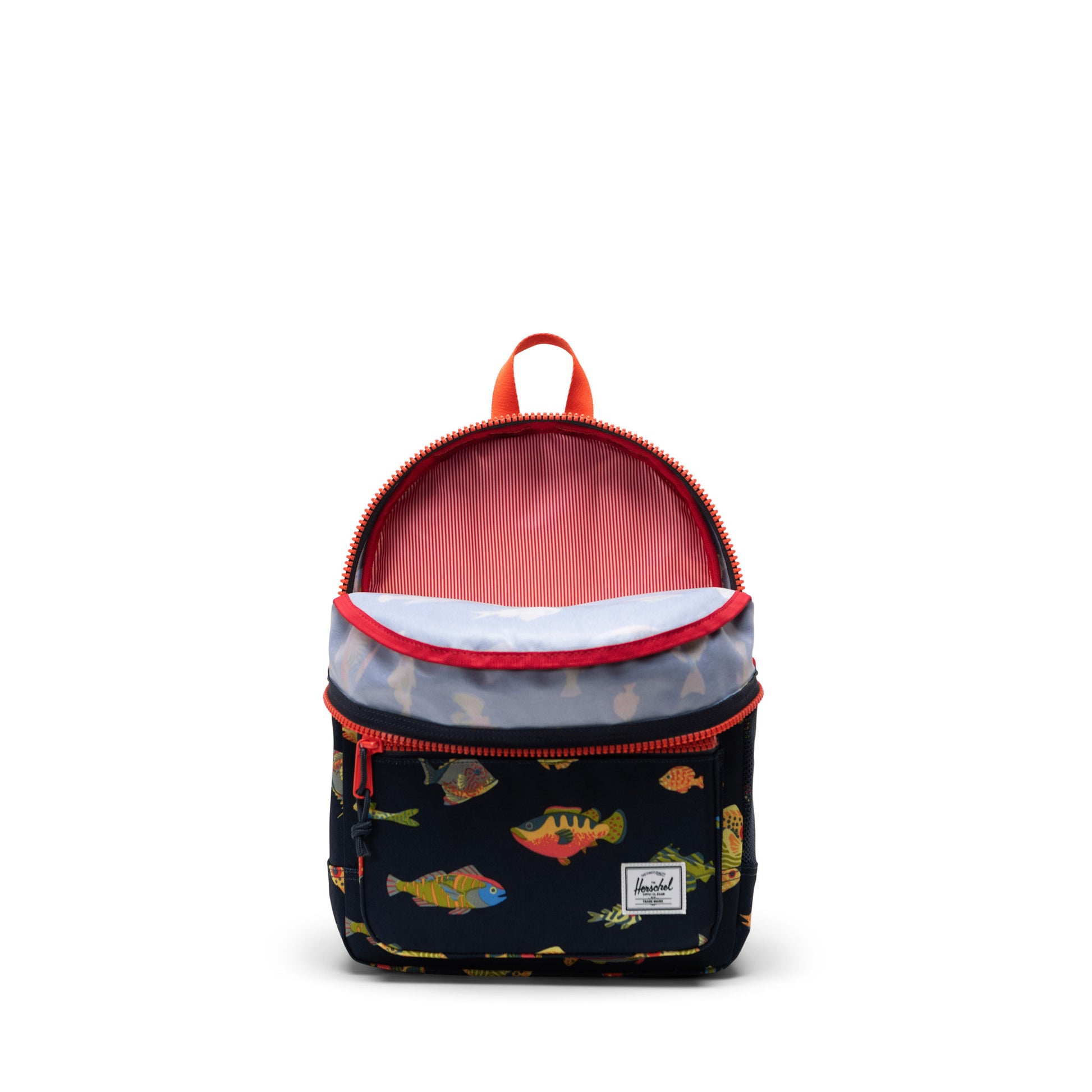 Balık Desen Lacivert Herschel Heritage Çocuk Su İtici Kumaş Sırt Çantası, 15 L