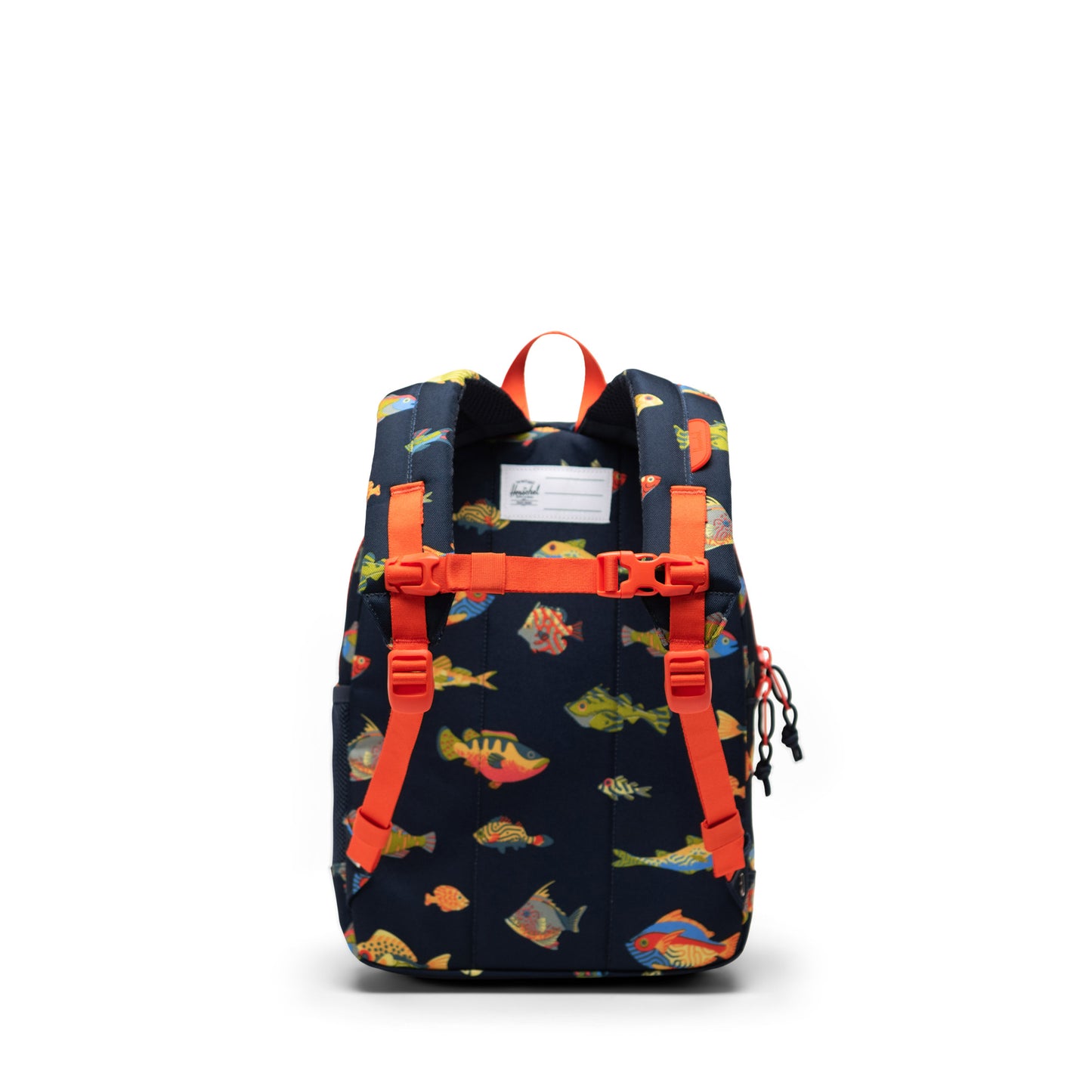 Balık Desen Lacivert Herschel Heritage Çocuk Su İtici Kumaş Sırt Çantası, 15 L