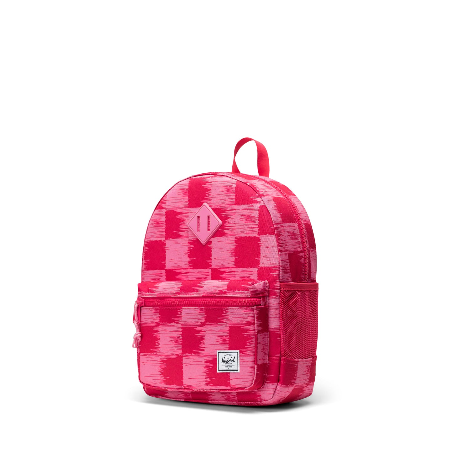 Dama Desenli Pembe Herschel Heritage Çocuk Su İtici Kumaş Sırt Çantası, 15 L