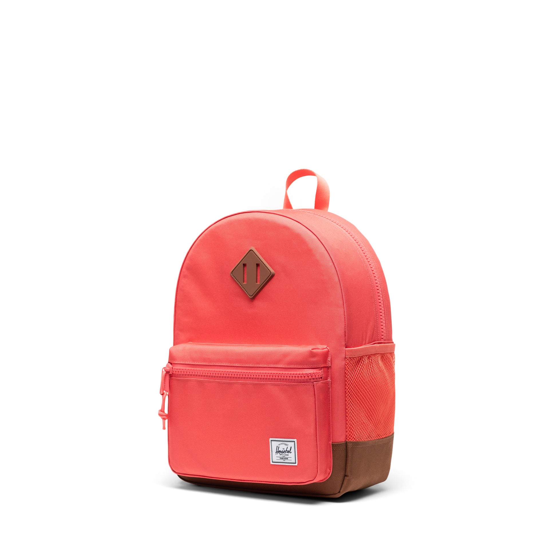 Mercan - Taba Herschel Heritage Çocuk Su İtici Kumaş Sırt Çantası, 15 L