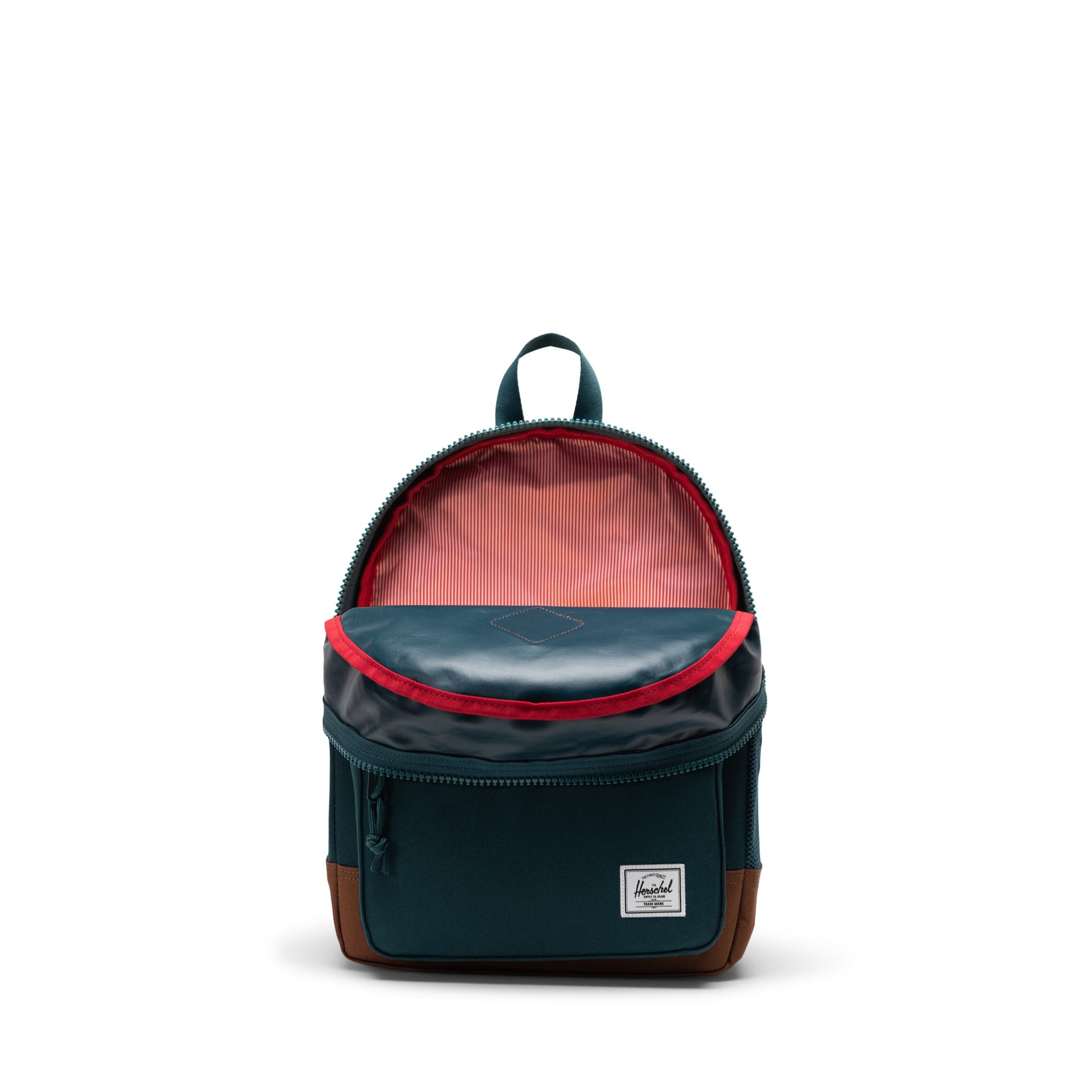 Koyu Mavi Kahve Herschel Heritage Çocuk Su İtici Kumaş Sırt Çantası, 15 L