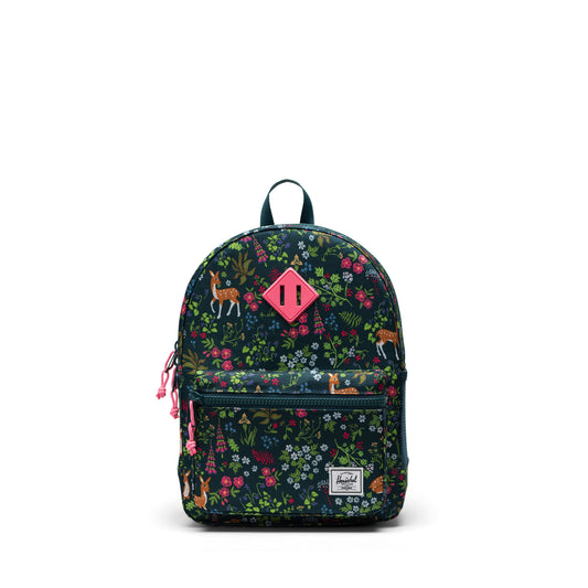 Lacivert Orman Herschel Heritage Çocuk Su İtici Kumaş Sırt Çantası, 15 L