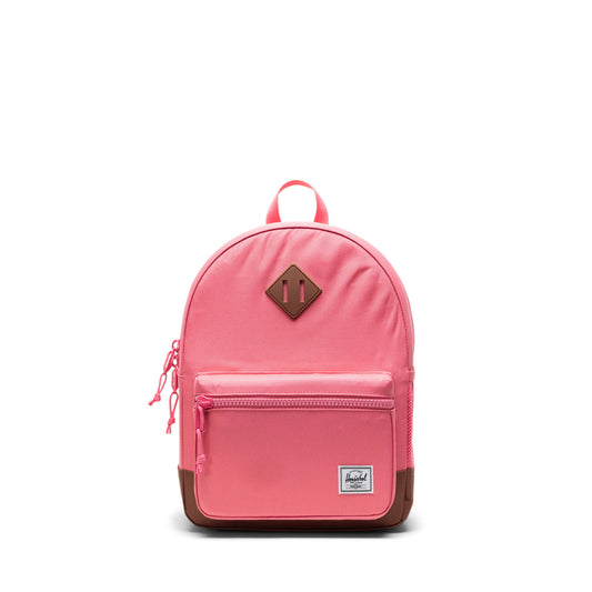 Şeker Pembesi - Taba Herschel Heritage Çocuk Su İtici Kumaş Sırt Çantası, 15 L