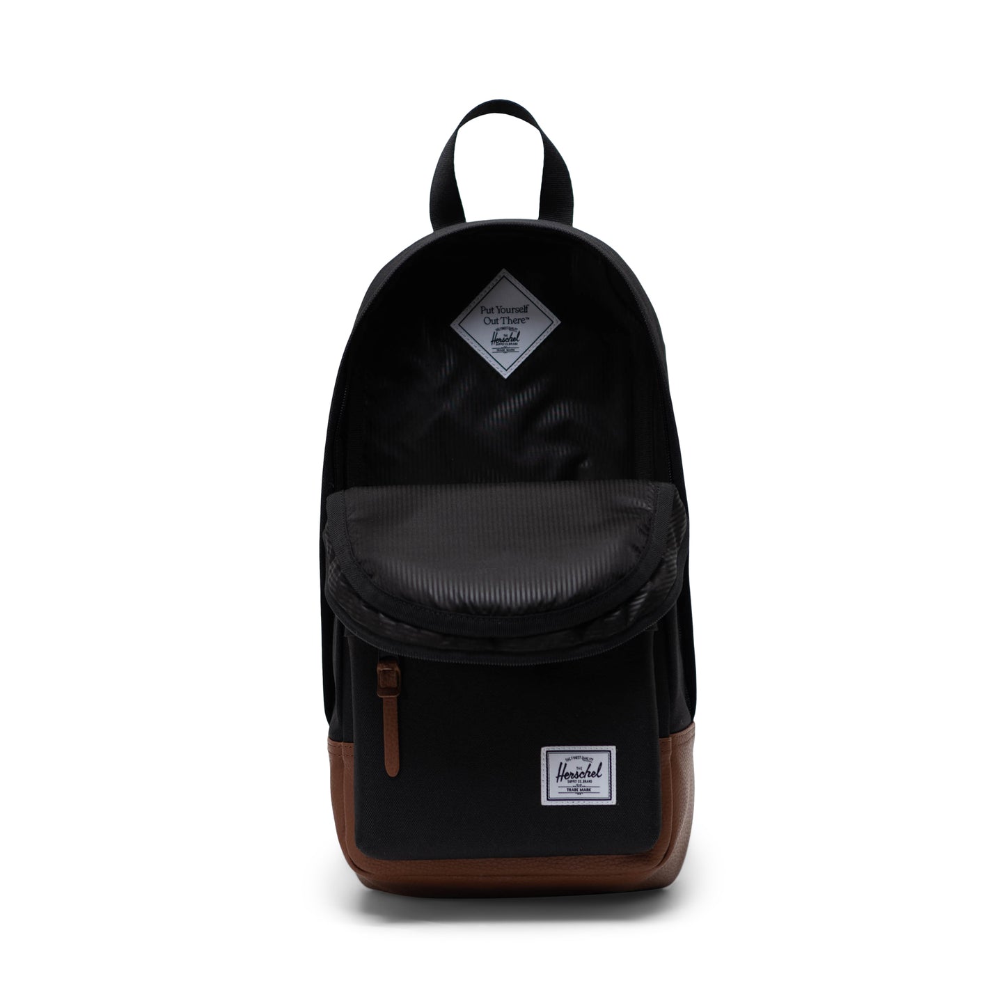 Siyah-Taba Herschel Heritage Omuz Çantası