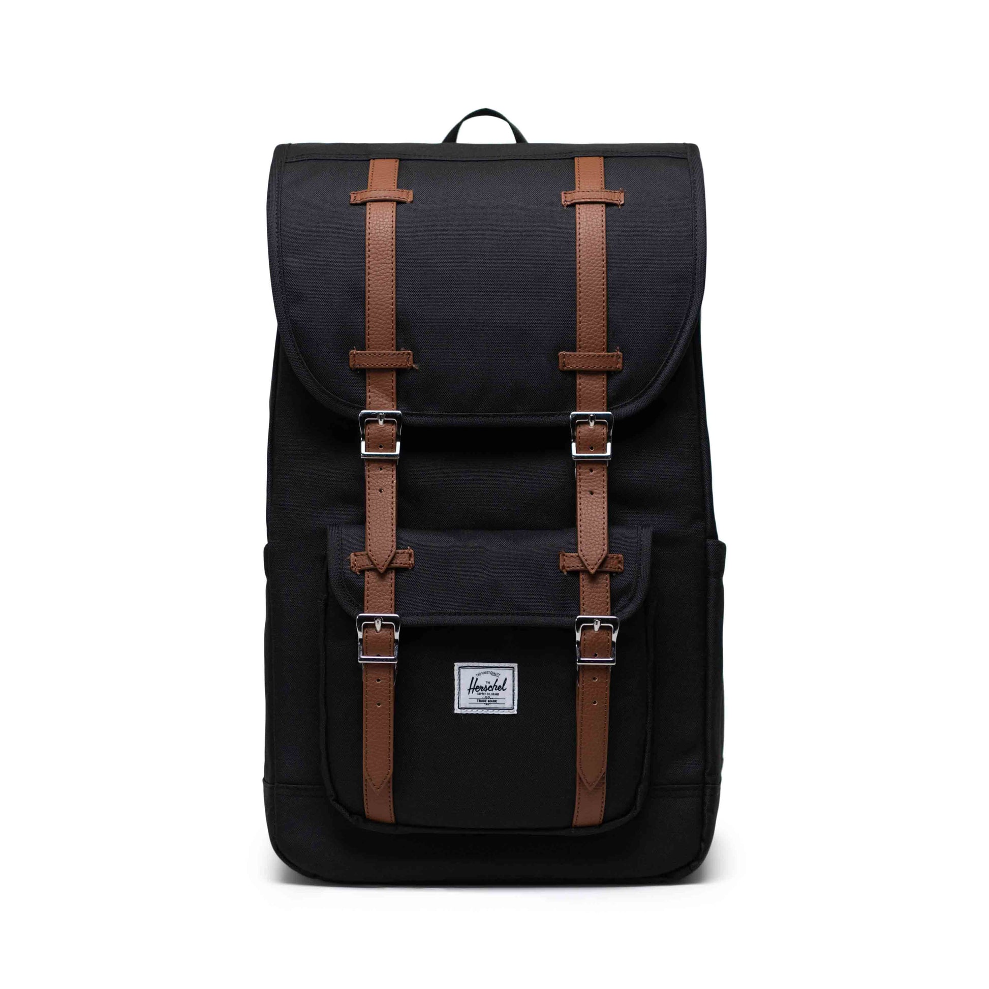 Siyah Herschel Little America Su İtici Kumaş Sırt Çantası, 16" Laptop Uyumlu, 30 L