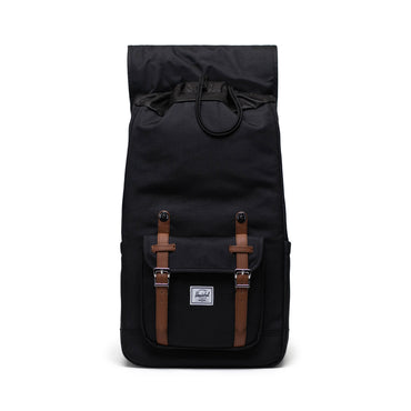 Siyah Herschel Little America Su İtici Kumaş Sırt Çantası, 16" Laptop Uyumlu, 30 L