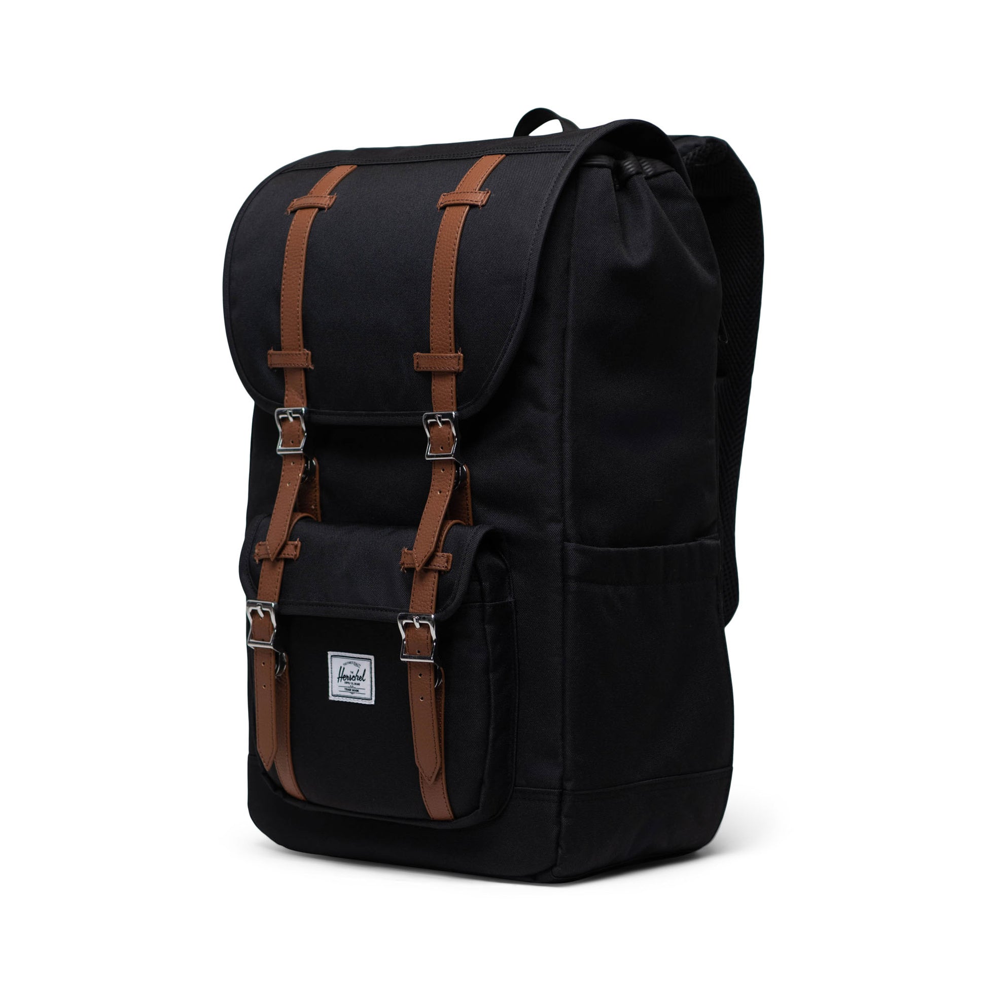 Siyah Herschel Little America Su İtici Kumaş Sırt Çantası, 16" Laptop Uyumlu, 30 L