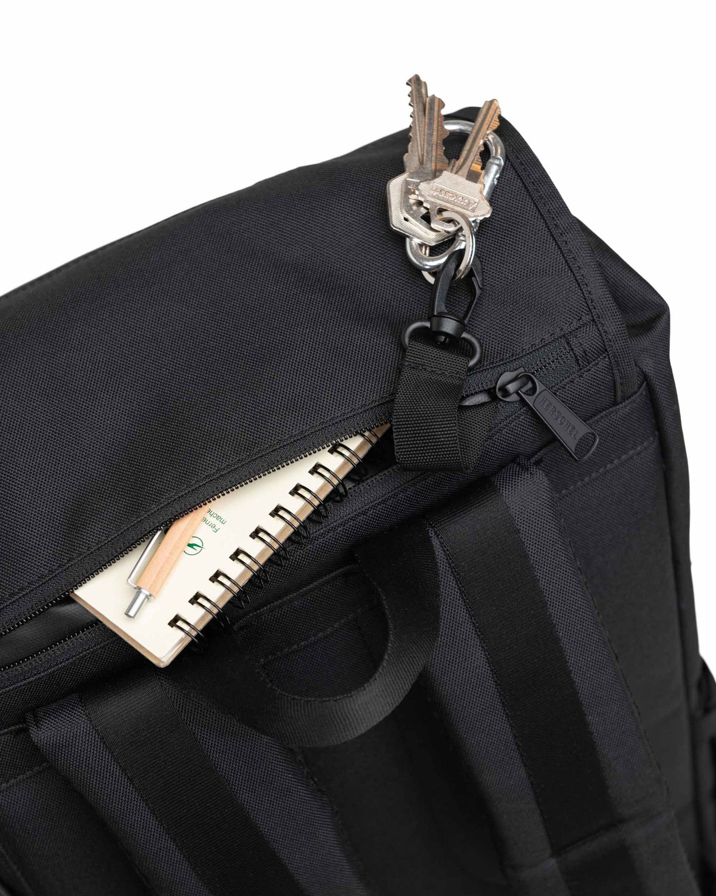 Siyah Herschel Little America Su İtici Kumaş Sırt Çantası, 16" Laptop Uyumlu, 30 L