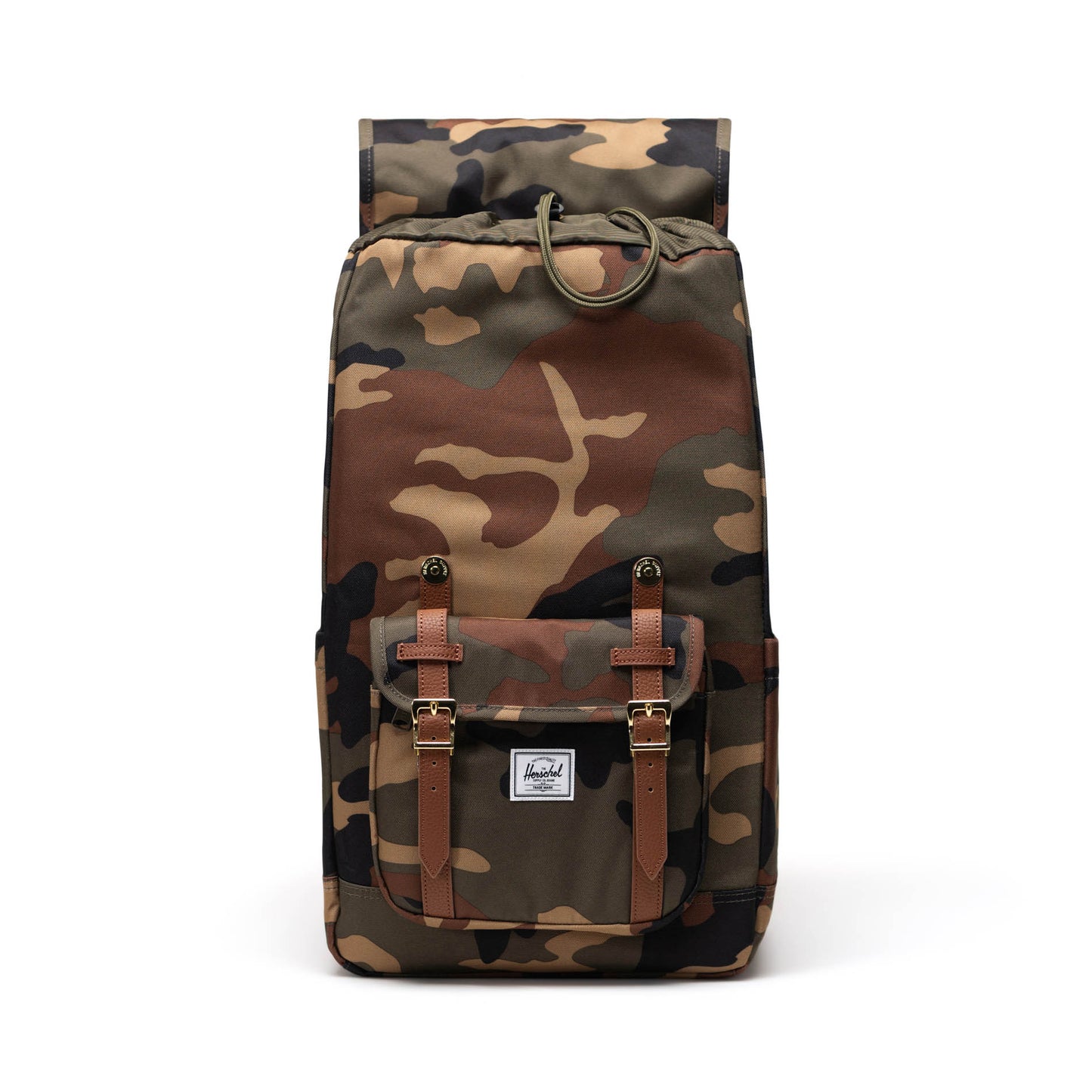 Kamuflaj Herschel Little America Su İtici Kumaş Sırt Çantası, 16" Laptop Uyumlu, 30 L