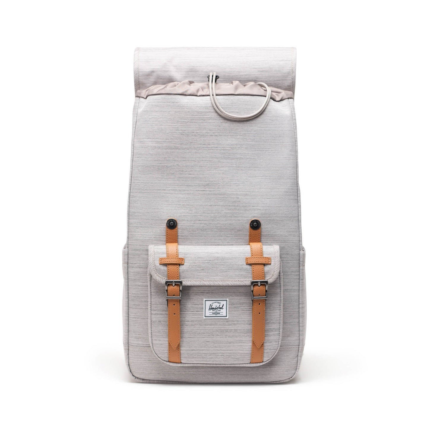Kırçıllı Açık Gri Herschel Little America Su İtici Kumaş Sırt Çantası, 16" Laptop Uyumlu, 30 L