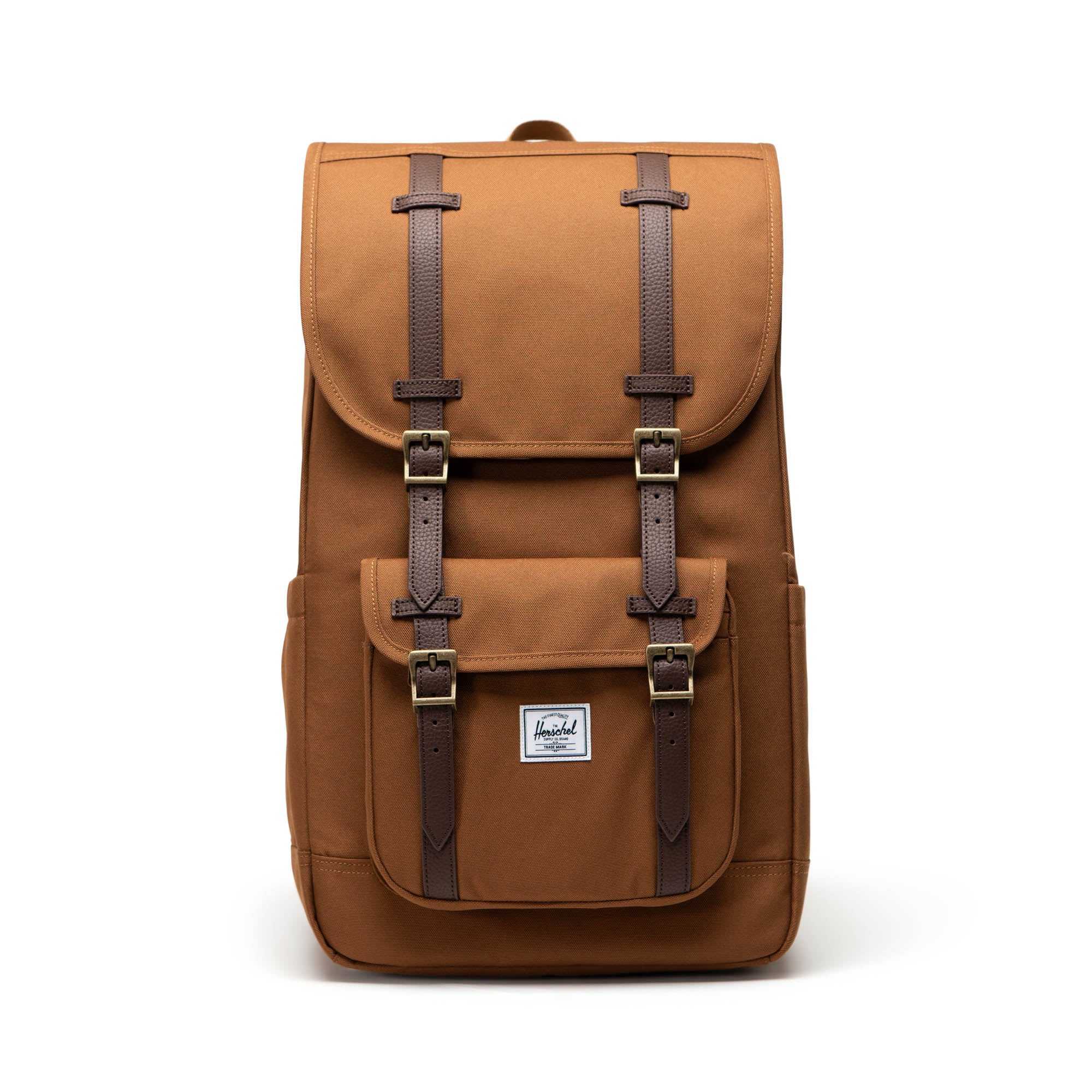 Taba Kahverengi Herschel Little America Su İtici Kumaş Sırt Çantası, 16" Laptop Uyumlu, 30 L