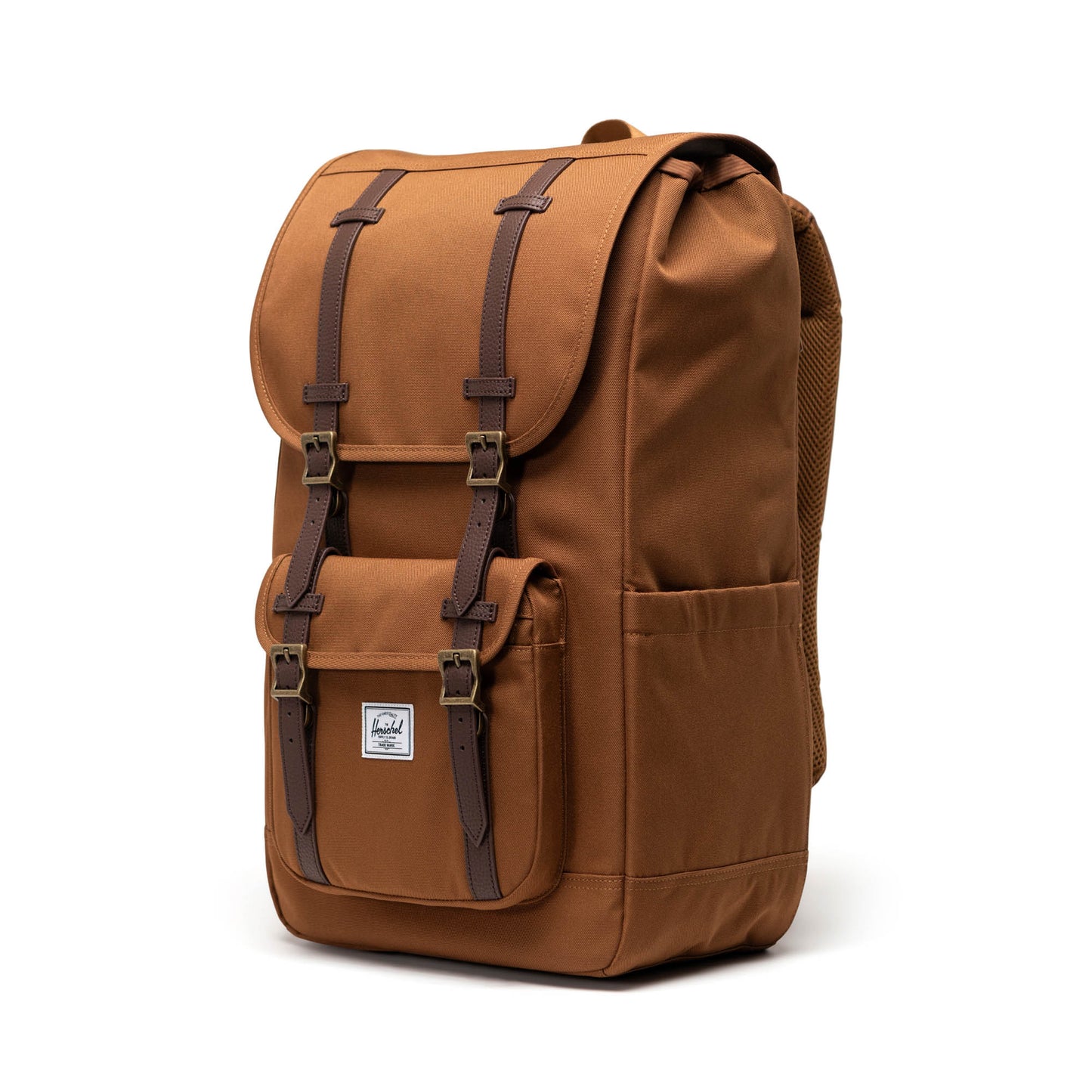 Taba Kahverengi Herschel Little America Su İtici Kumaş Sırt Çantası, 16" Laptop Uyumlu, 30 L