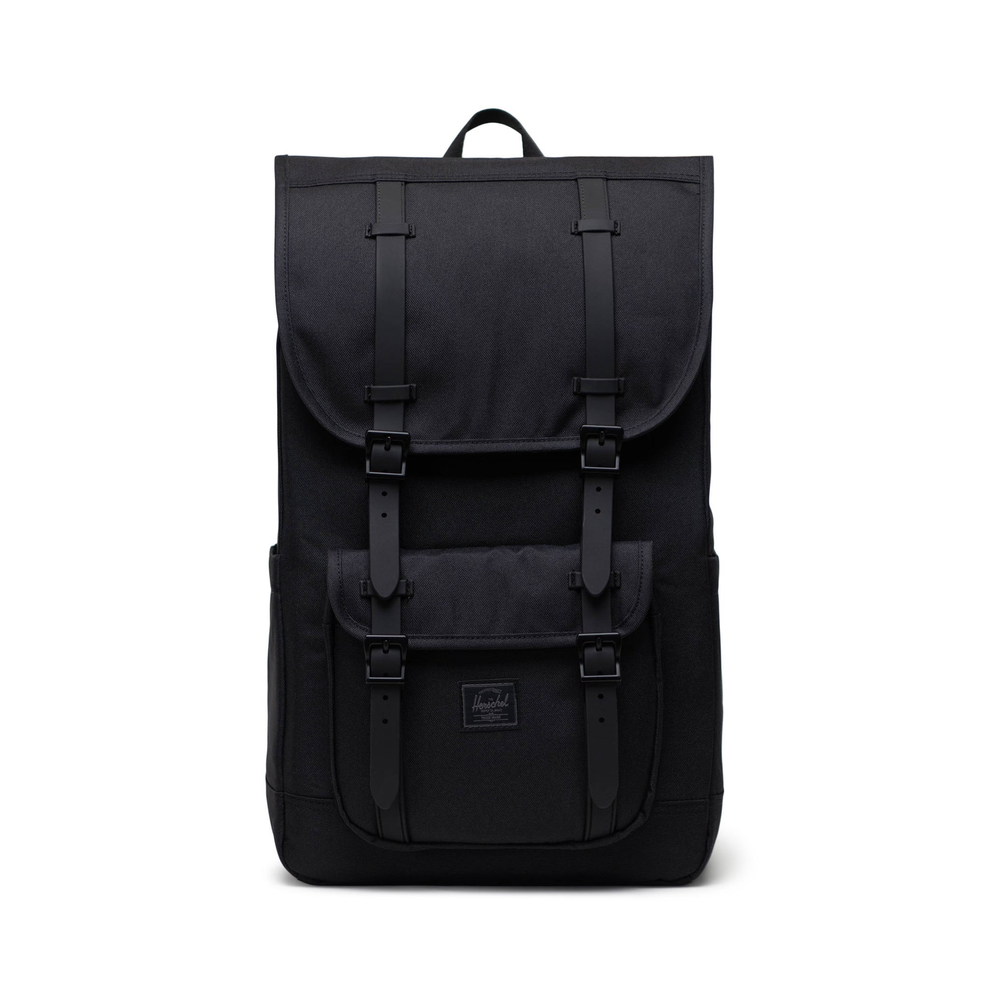 Siyah Tonal Herschel Little America Su İtici Kumaş Sırt Çantası, 16" Laptop Uyumlu, 30 L