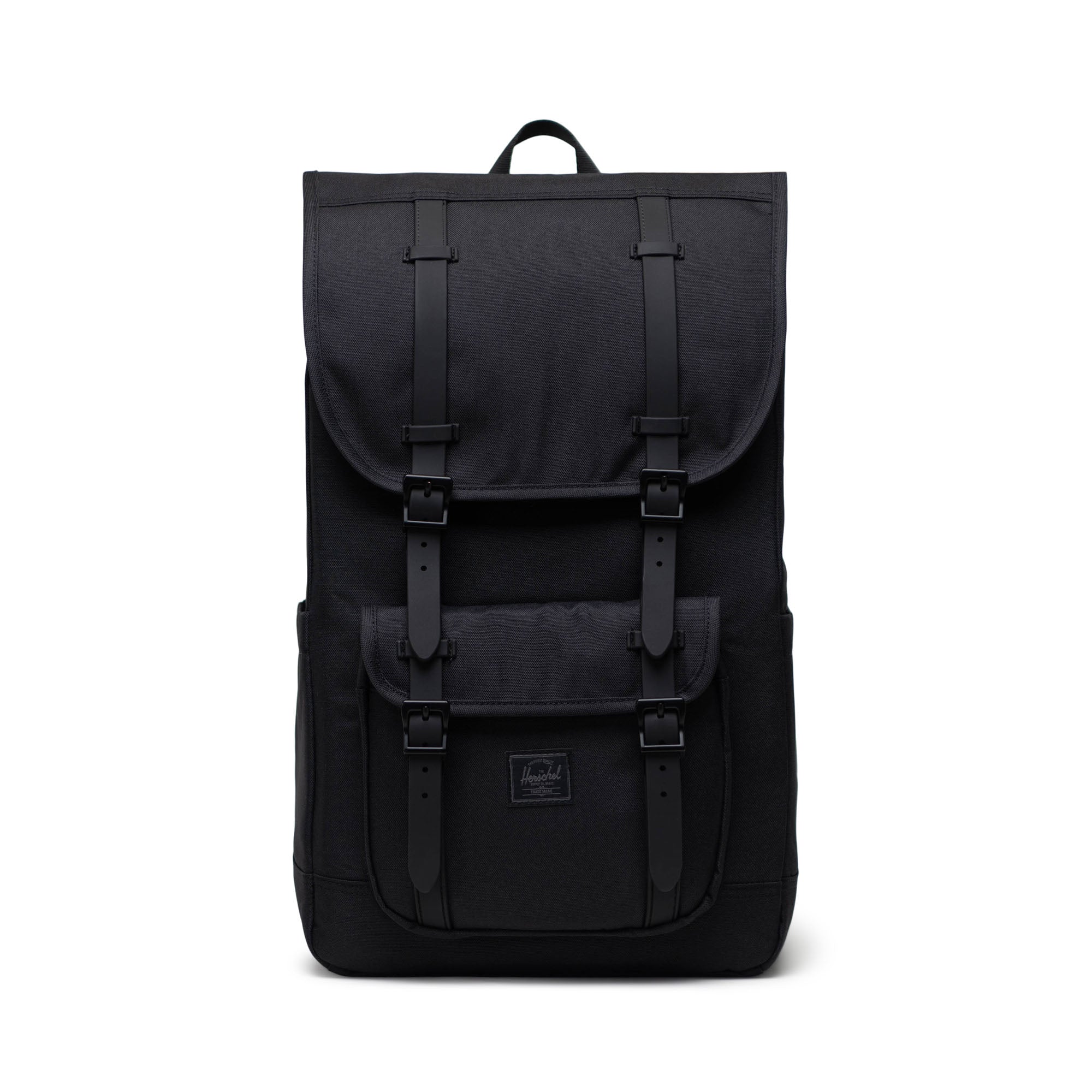 Siyah Tonal Herschel Little America Su İtici Kumaş Sırt Çantası, 16" Laptop Uyumlu, 30 L