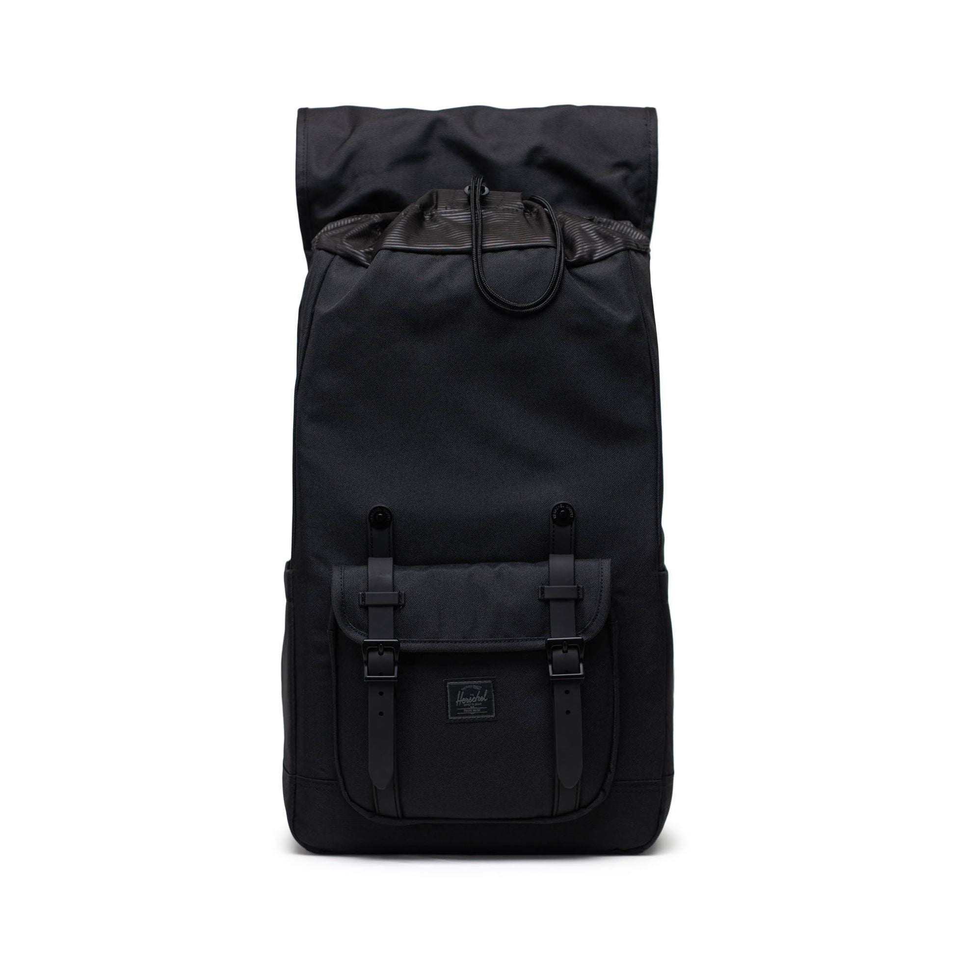 Siyah Tonal Herschel Little America Su İtici Kumaş Sırt Çantası, 16" Laptop Uyumlu, 30 L