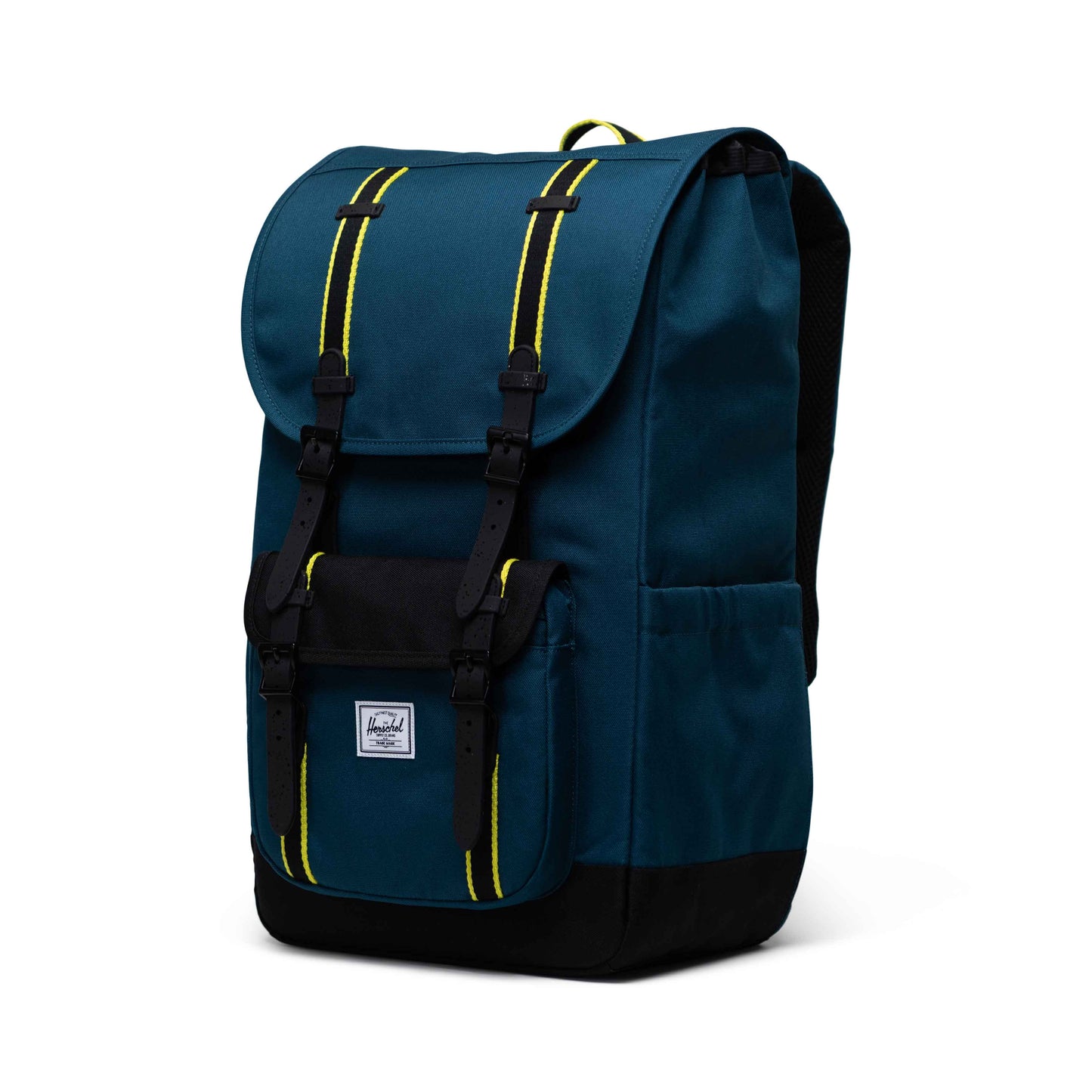 Koyu Petrol Mavisi Herschel Little America Su İtici Kumaş Sırt Çantası, 16" Laptop Uyumlu, 30 L