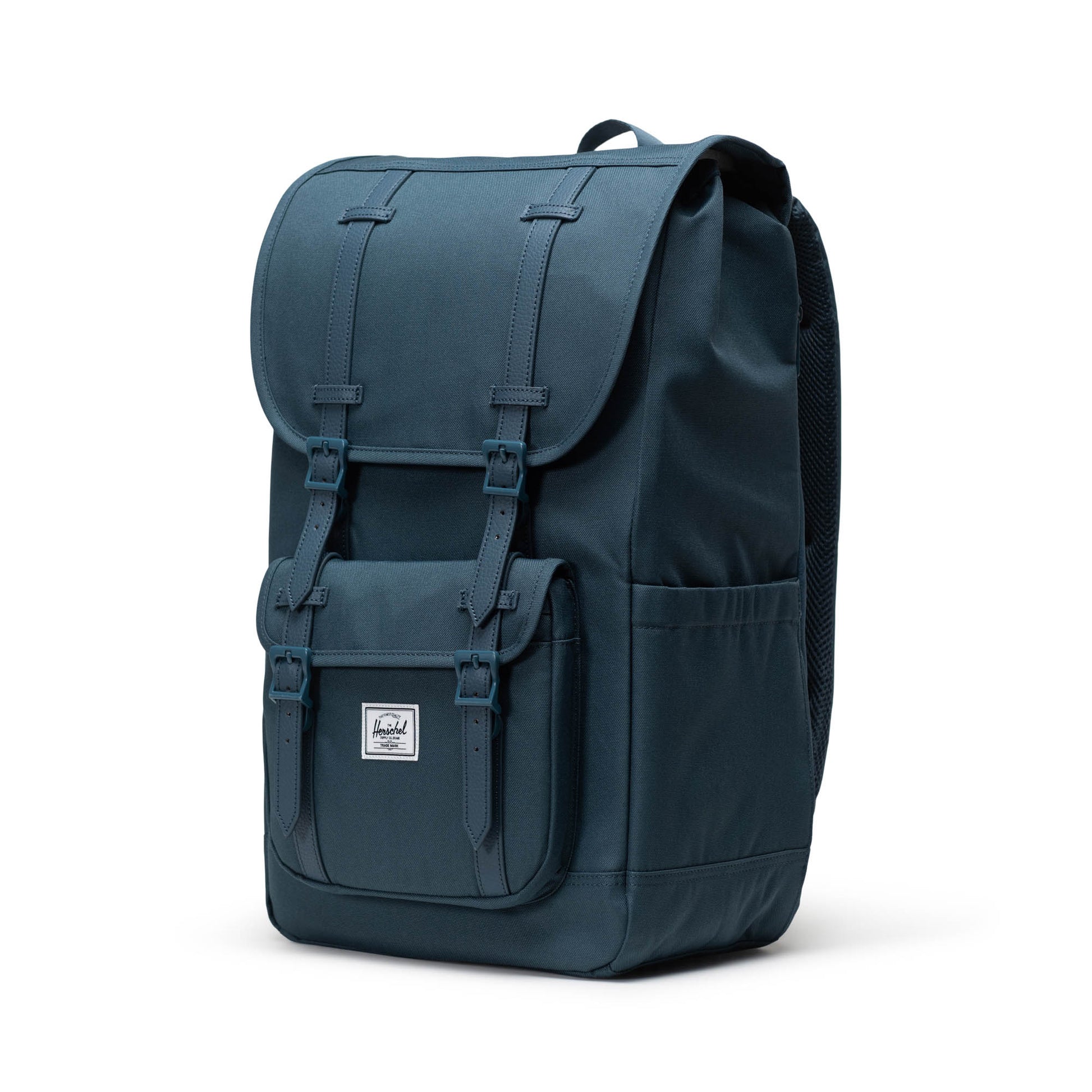 Derin Mavi Herschel Little America Su İtici Kumaş Sırt Çantası, 16" Laptop Uyumlu, 30 L