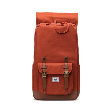 Dokulu Kiremit - Taba Herschel Little America Su İtici Kumaş Sırt Çantası, 16" Laptop Uyumlu, 30 L
