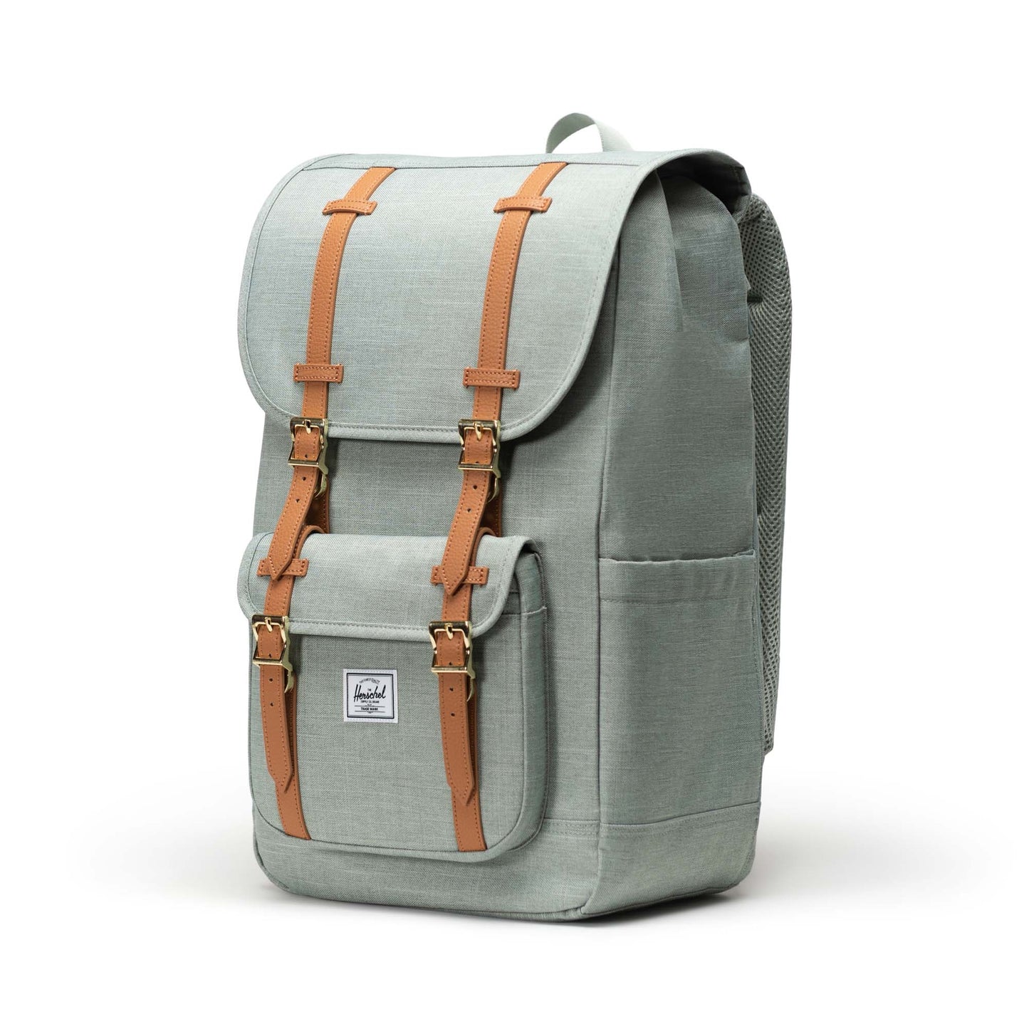 Kırçıllı Mint Yeşili Herschel Little America Su İtici Kumaş Sırt Çantası, 16" Laptop Uyumlu, 30 L
