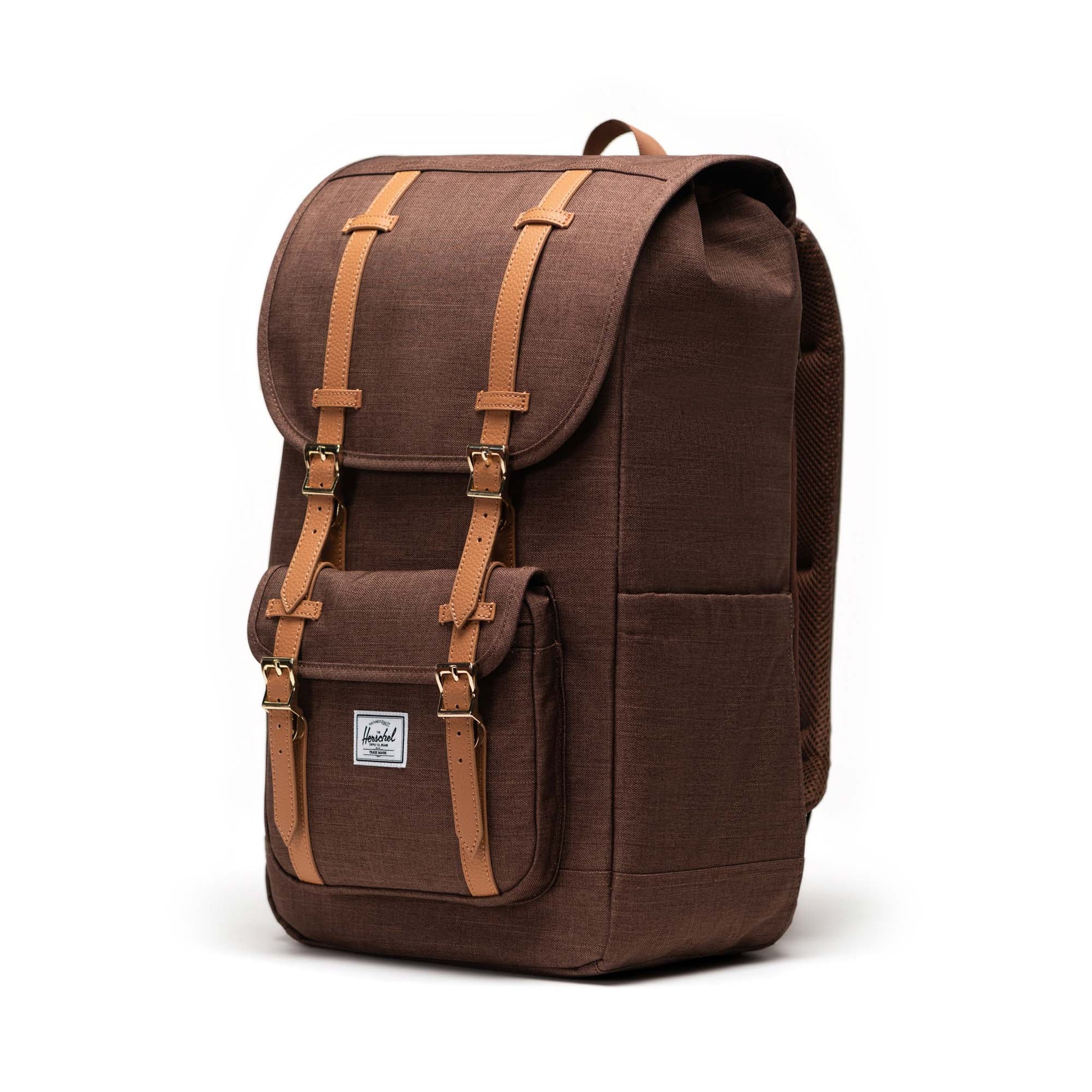 Kırçıllı Acı Kahve Herschel Little America Su İtici Kumaş Sırt Çantası, 16" Laptop Uyumlu, 30 L