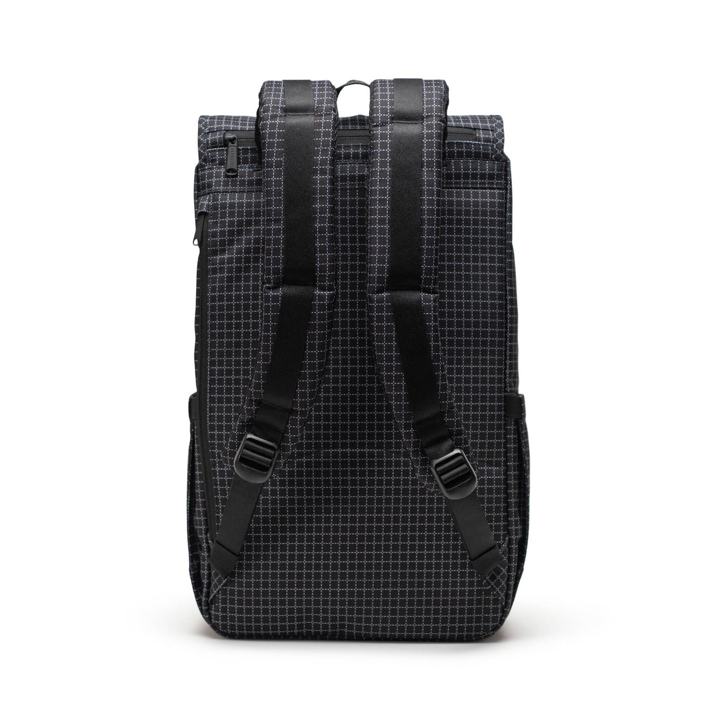 Grid Siyah Herschel Little America Su İtici Kumaş Sırt Çantası, 16" Laptop Uyumlu, 30 L