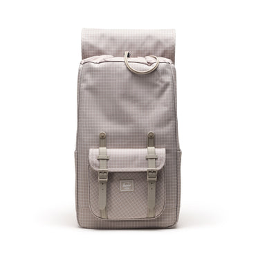 Grid Gri Herschel Little America Su İtici Kumaş Sırt Çantası, 16" Laptop Uyumlu, 30 L