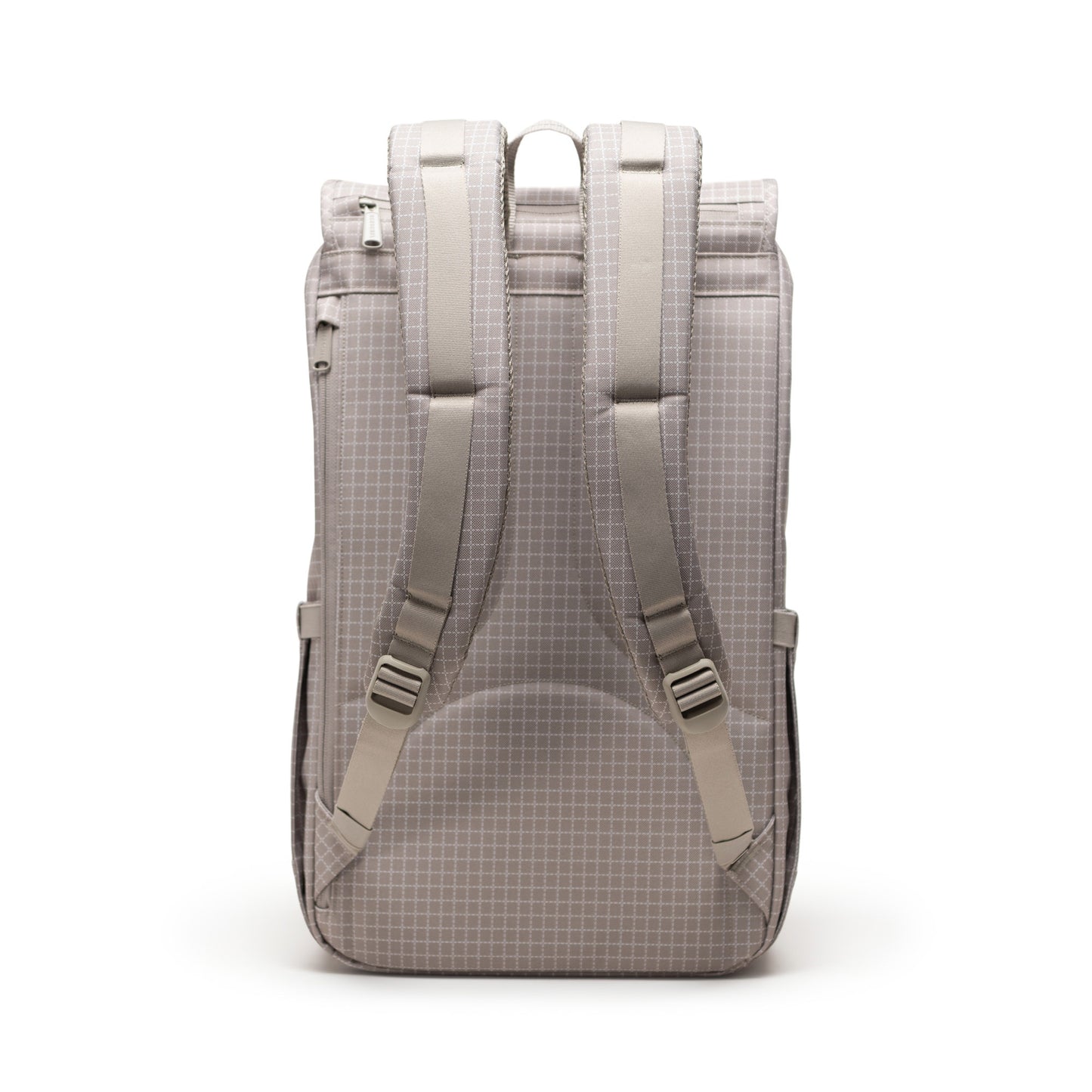 Grid Gri Herschel Little America Su İtici Kumaş Sırt Çantası, 16" Laptop Uyumlu, 30 L