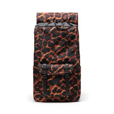 Dijital Leopar Herschel Little America Su İtici Kumaş Sırt Çantası, 16" Laptop Uyumlu, 30 L