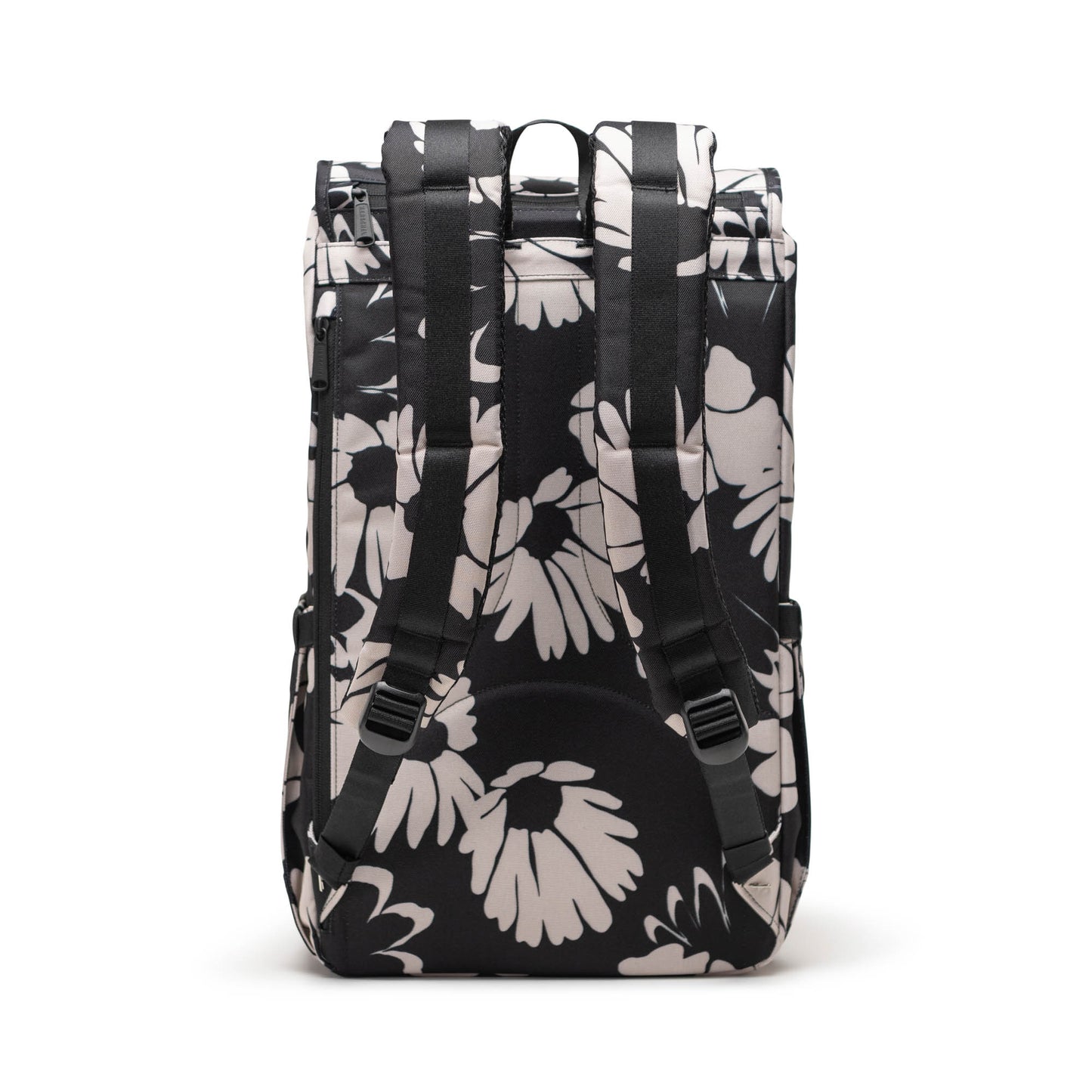 Papatya Siyah - Beyaz Herschel Little America Su İtici Kumaş Sırt Çantası, 16" Laptop Uyumlu, 30 L