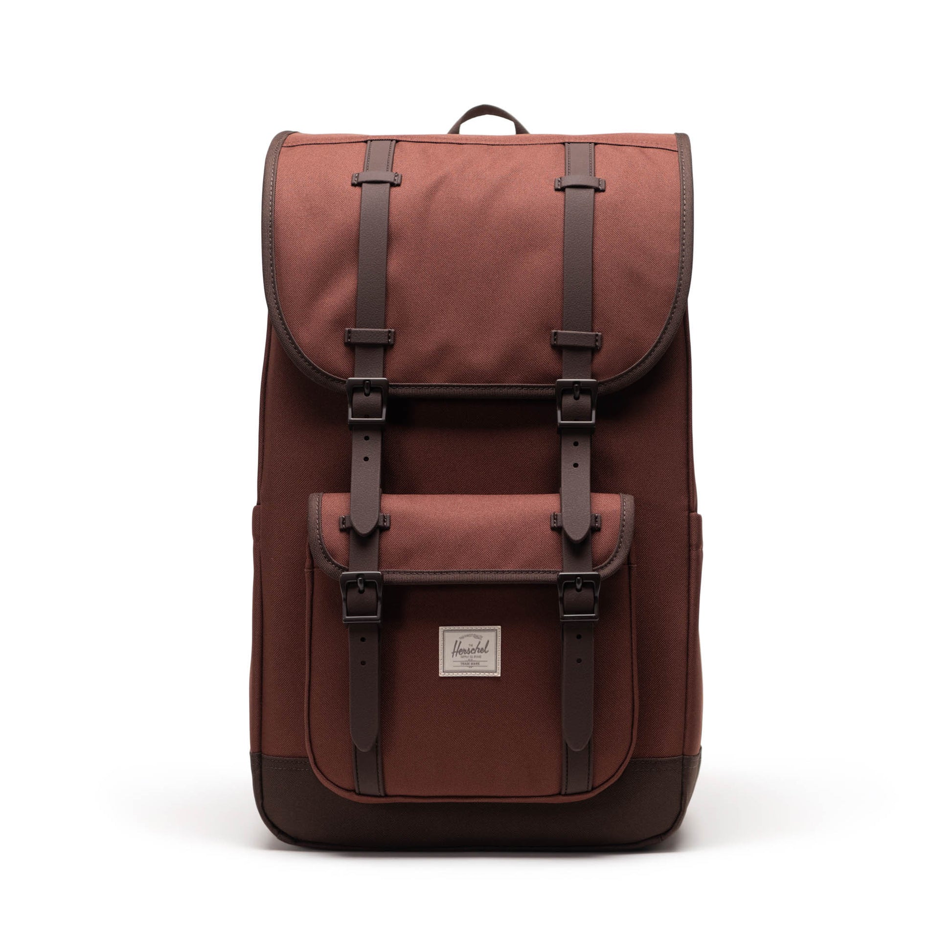 Koyu Kahve Herschel Little America Su İtici Kumaş Sırt Çantası, 16" Laptop Uyumlu, 30 L