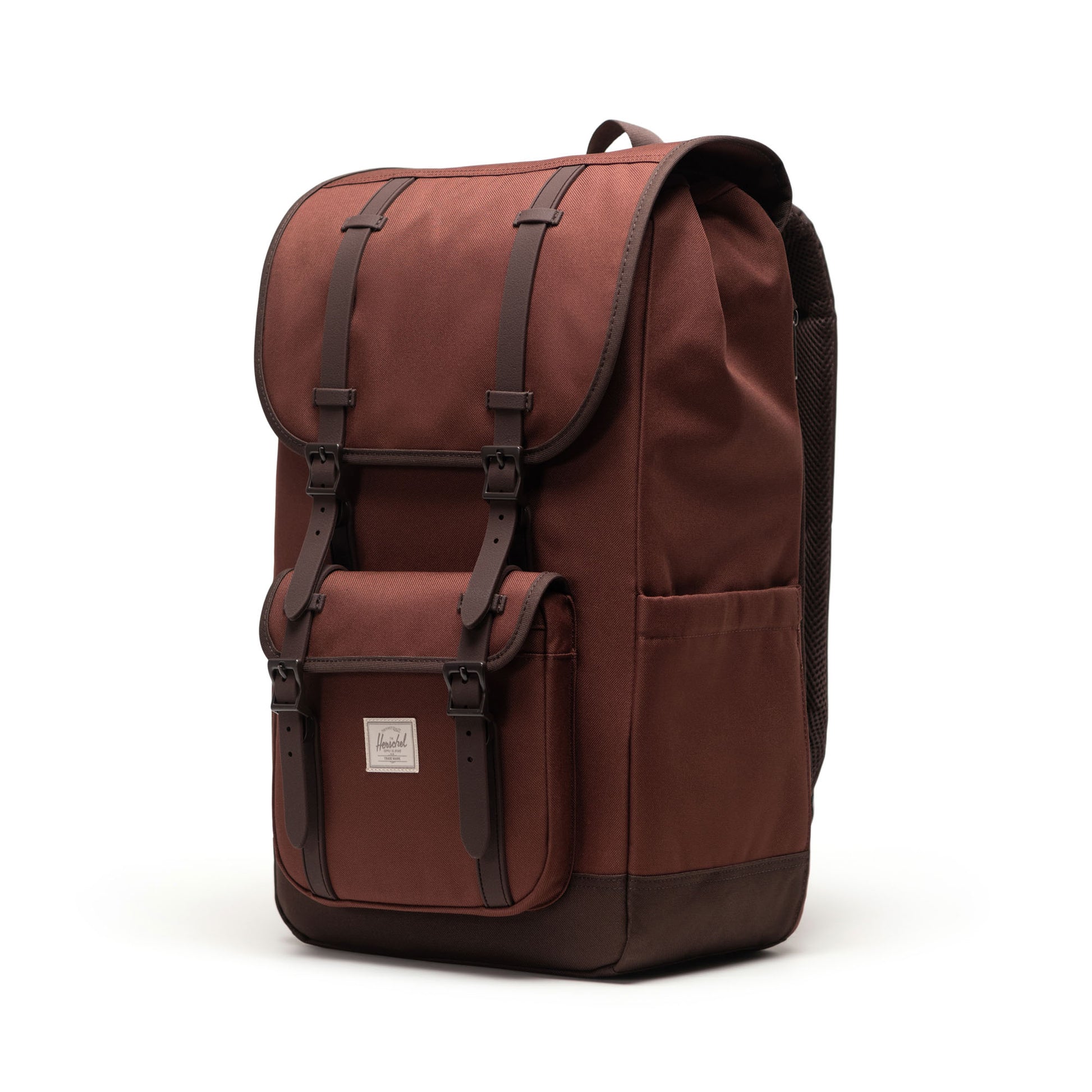 Koyu Kahve Herschel Little America Su İtici Kumaş Sırt Çantası, 16" Laptop Uyumlu, 30 L