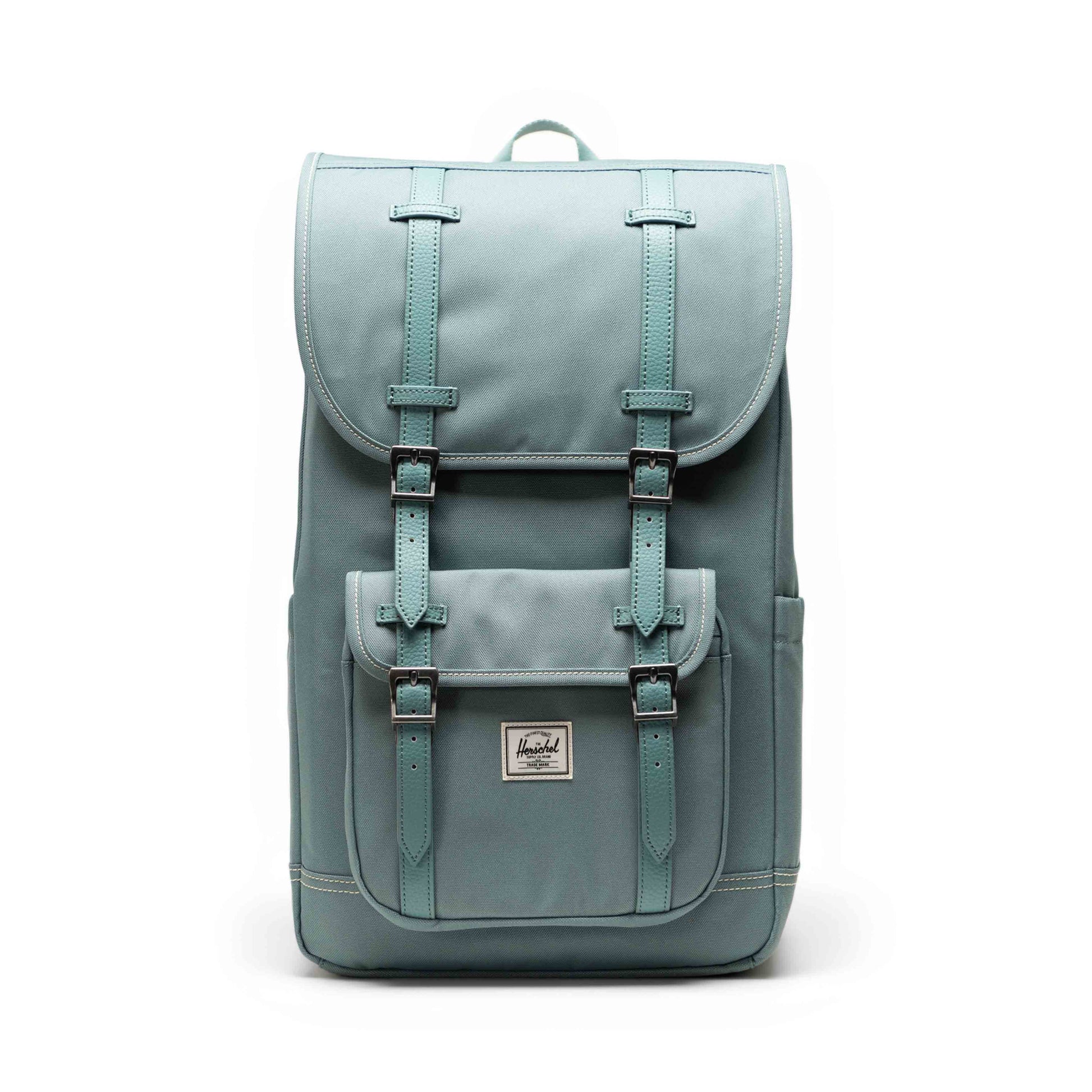 Pastel Adaçayı Herschel Little America Su İtici Kumaş Sırt Çantası, 16" Laptop Uyumlu, 30 L