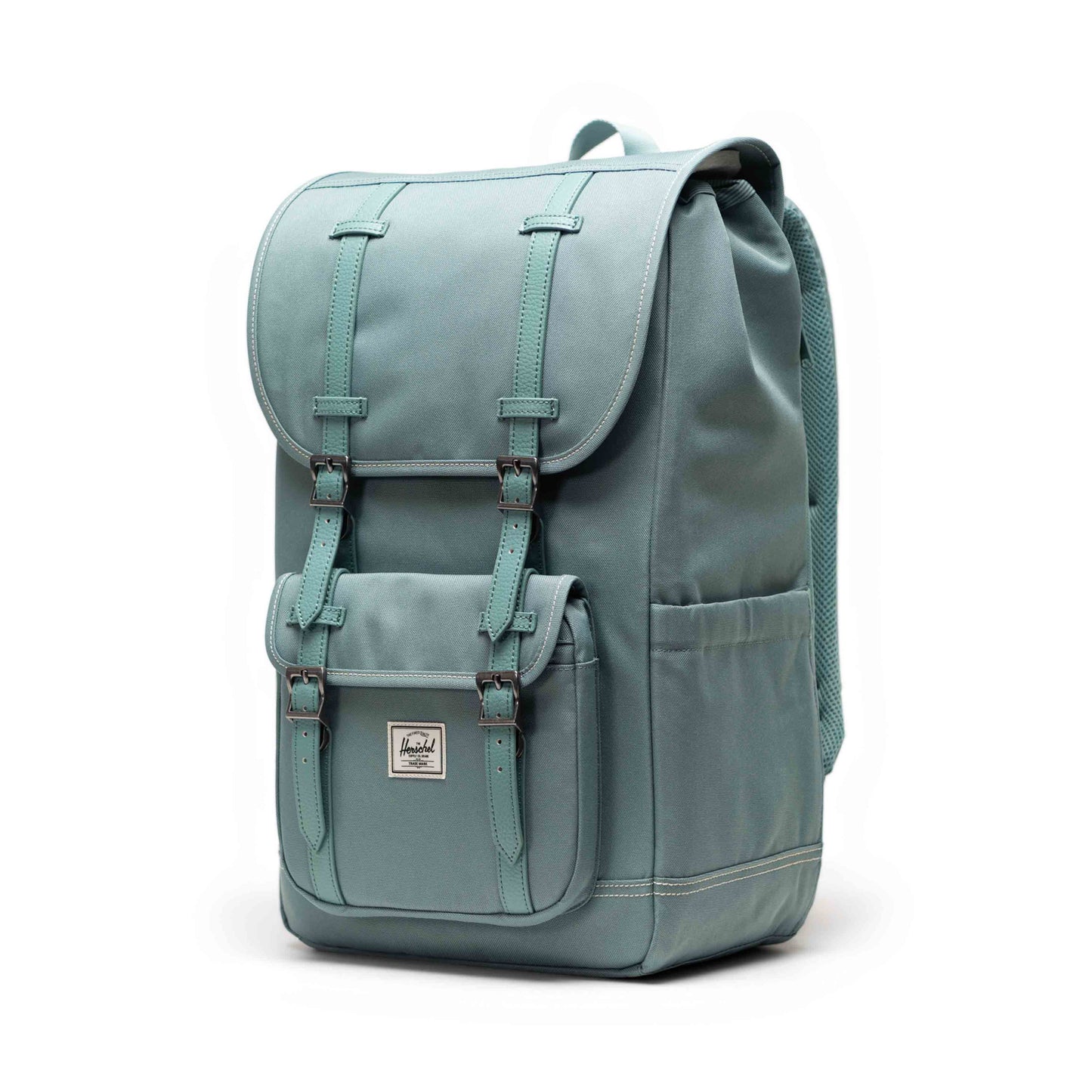 Pastel Adaçayı Herschel Little America Su İtici Kumaş Sırt Çantası, 16" Laptop Uyumlu, 30 L