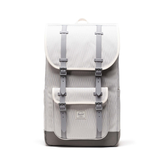 Elmas Dokulu Gri Herschel Little America Su İtici Kumaş Sırt Çantası, 16" Laptop Uyumlu, 30 L