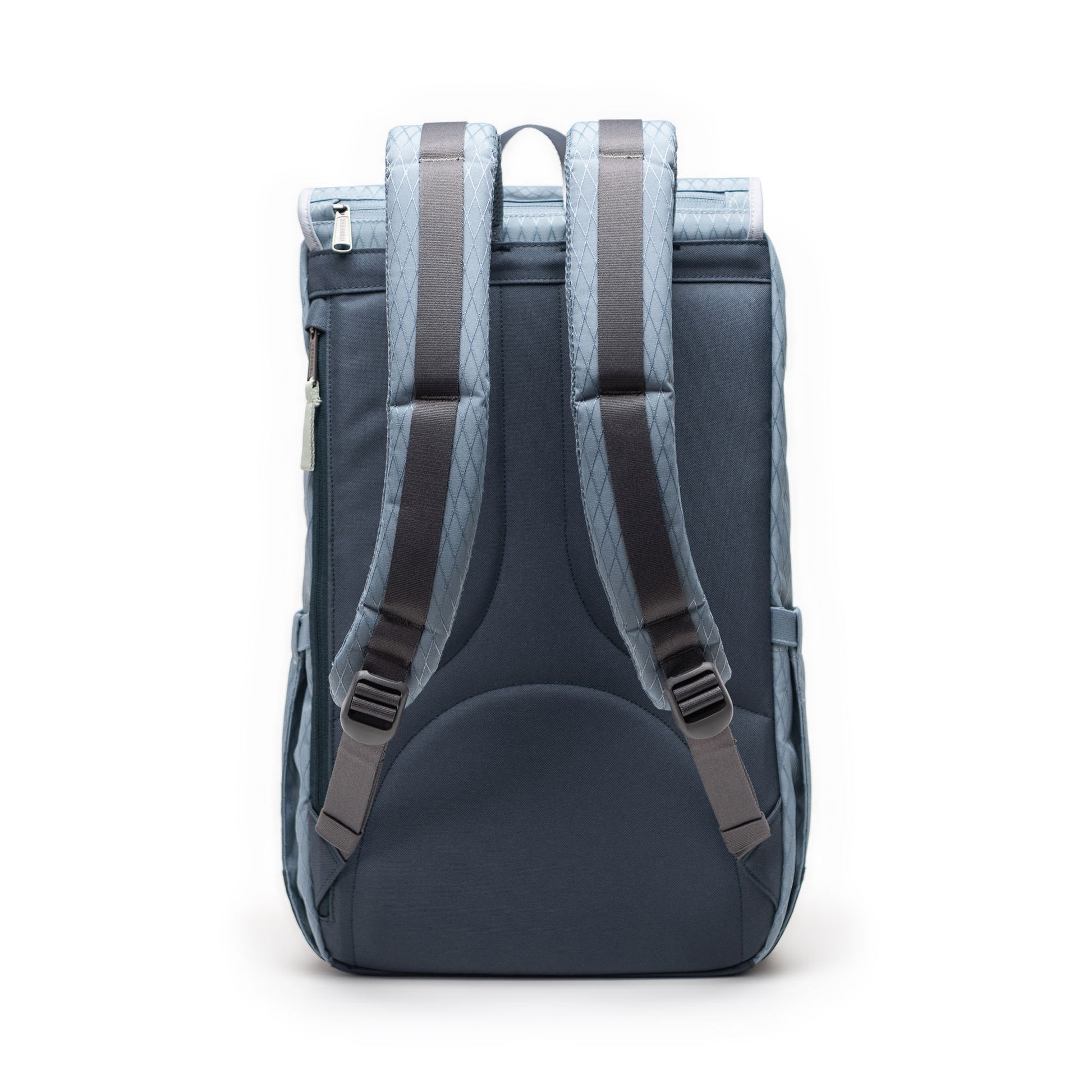 Elmas Dokulu Puslu Mavi Herschel Little America Su İtici Kumaş Sırt Çantası, 16" Laptop Uyumlu, 30 L