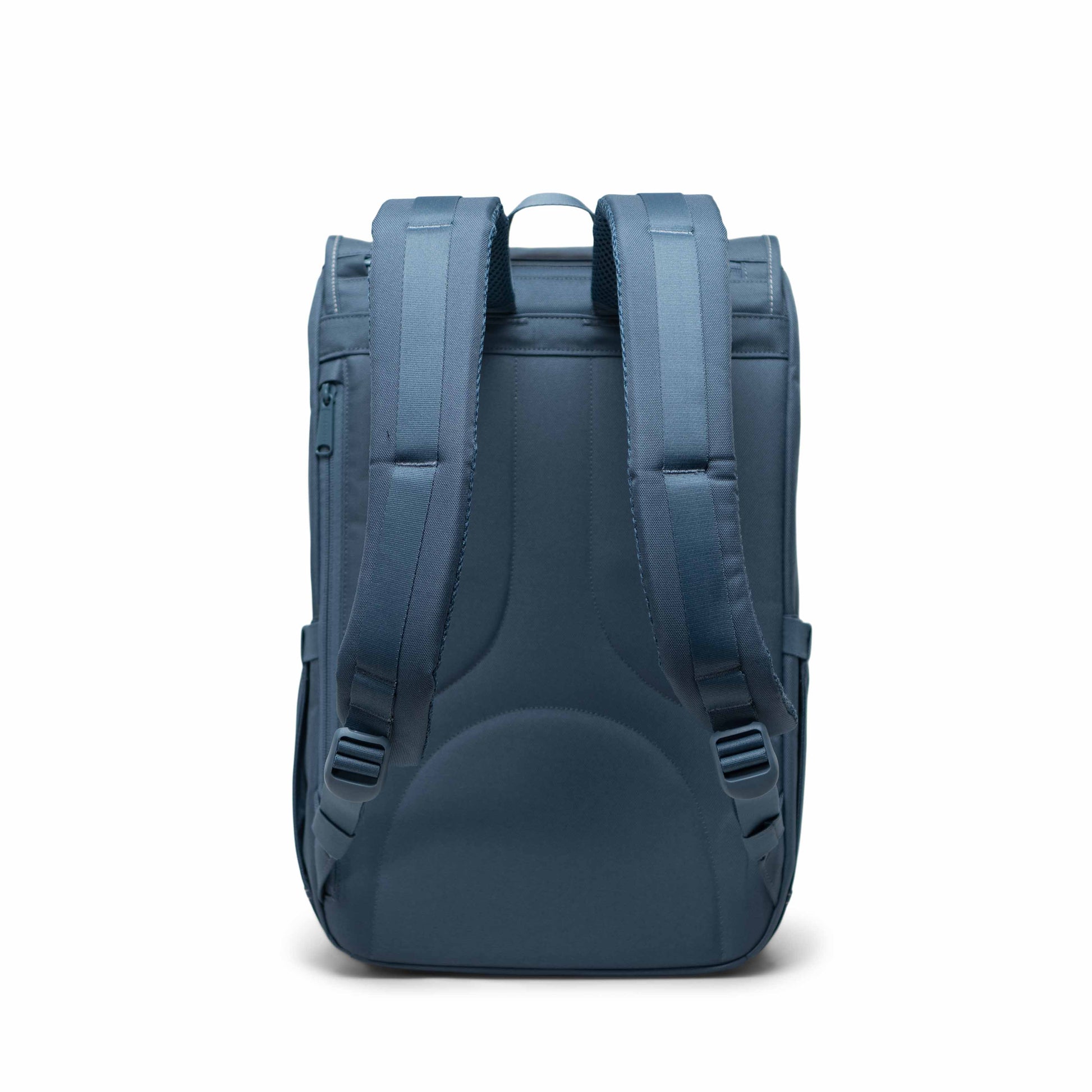 Dikişli Buğulu Mavi Herschel Little America Orta Boy Su İtici Kumaş Sırt Çantası, 16" Laptop Uyumlu, 21 L