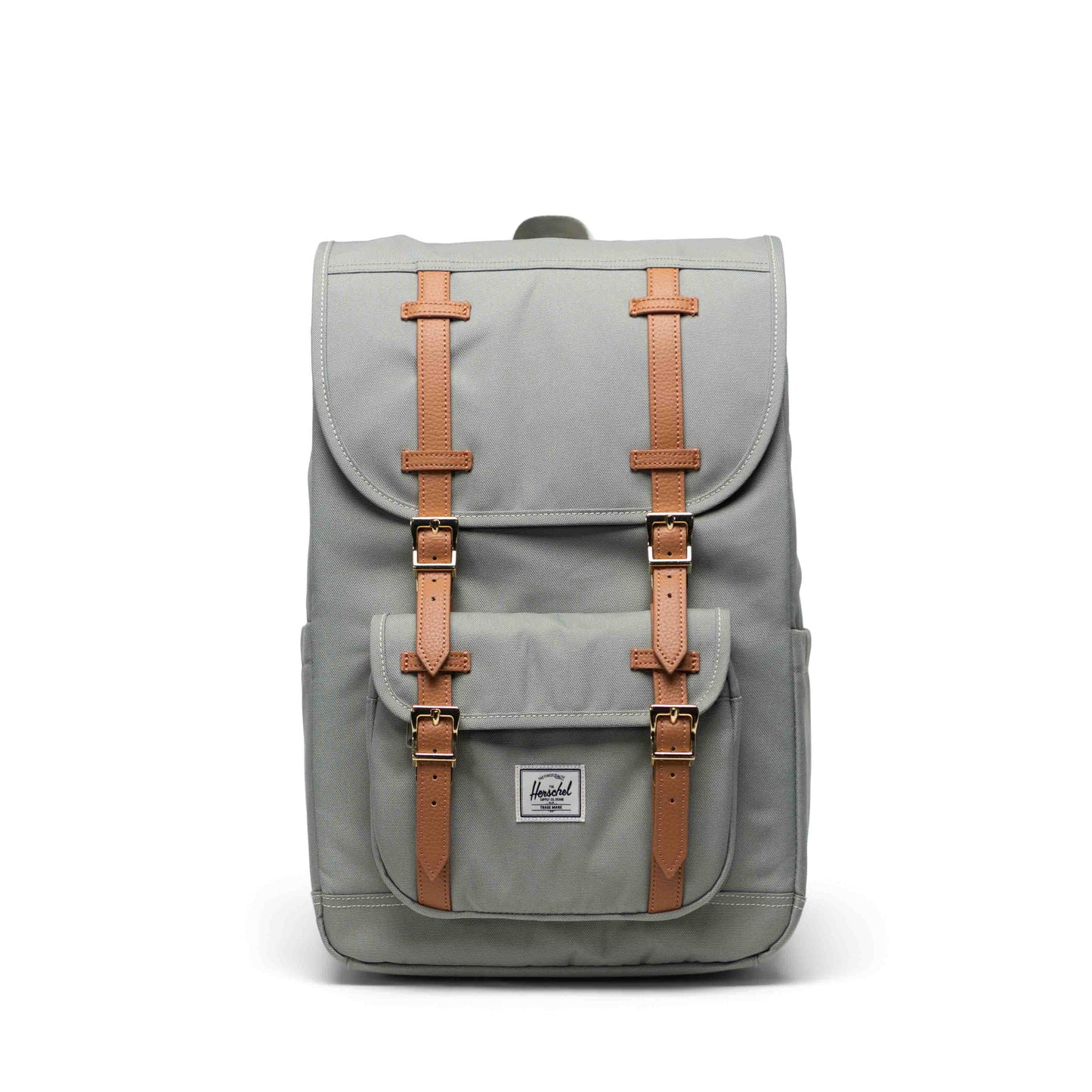 Puslu Yeşil Herschel Little America Orta Boy Su İtici Kumaş Sırt Çantası, 16" Laptop Uyumlu, 21 L
