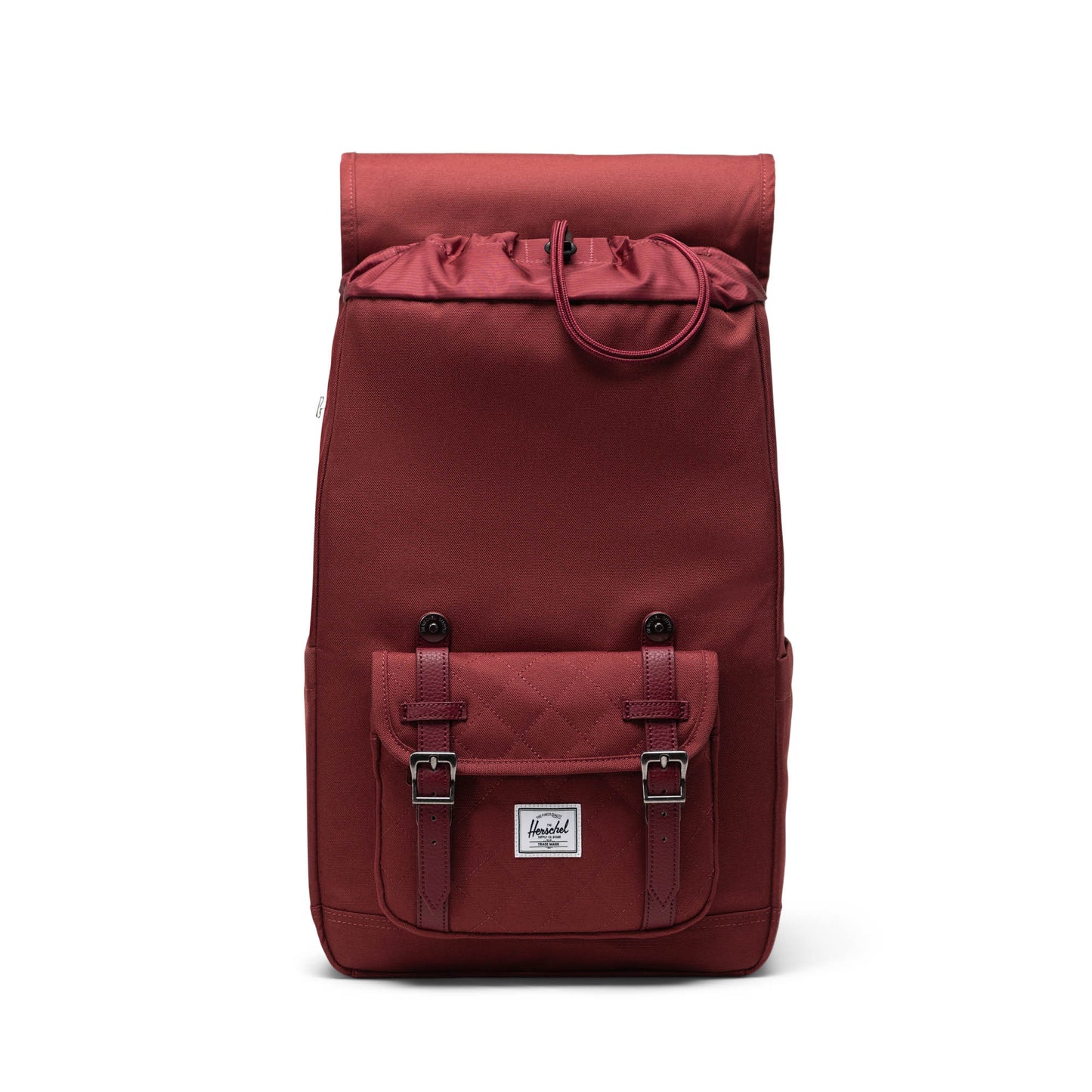 Mürdüm Kapitone Herschel Little America Orta Boy Su İtici Kumaş Sırt Çantası, 16" Laptop Uyumlu, 21 L