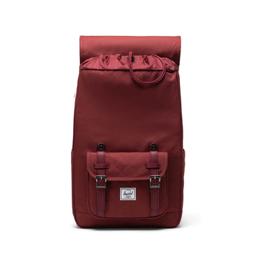 Mürdüm Kapitone Herschel Little America Orta Boy Su İtici Kumaş Sırt Çantası, 16" Laptop Uyumlu, 21 L