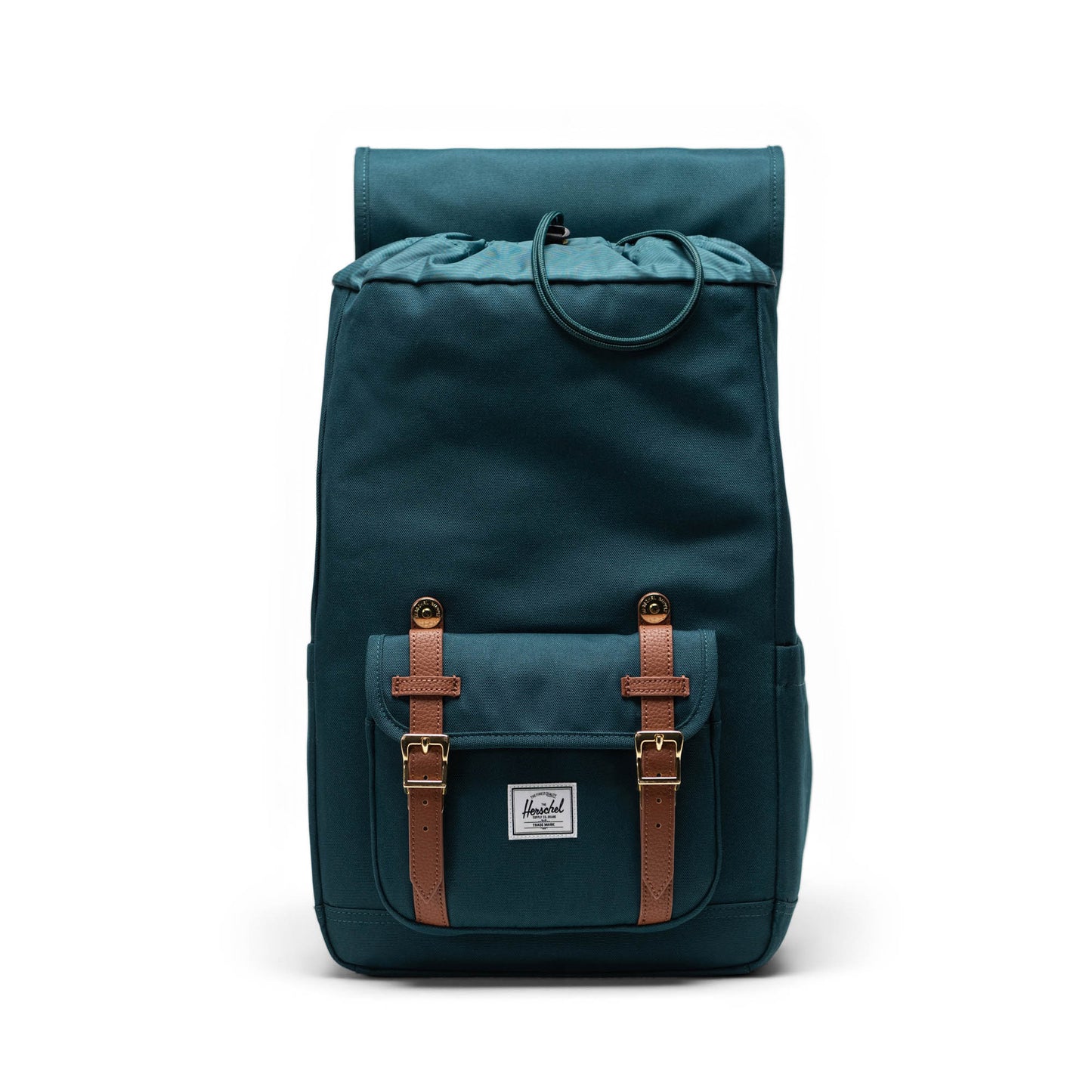 Petrol Mavisi Herschel Little America Orta Boy Su İtici Kumaş Sırt Çantası, 16" Laptop Uyumlu, 21 L