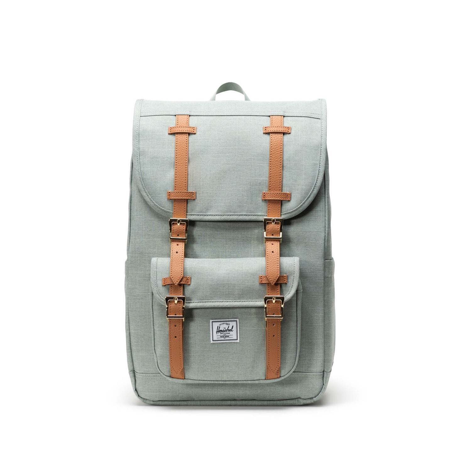 Kırçıllı Mint Yeşili Herschel Little America Orta Boy Su İtici Kumaş Sırt Çantası, 16" Laptop Uyumlu, 21 L